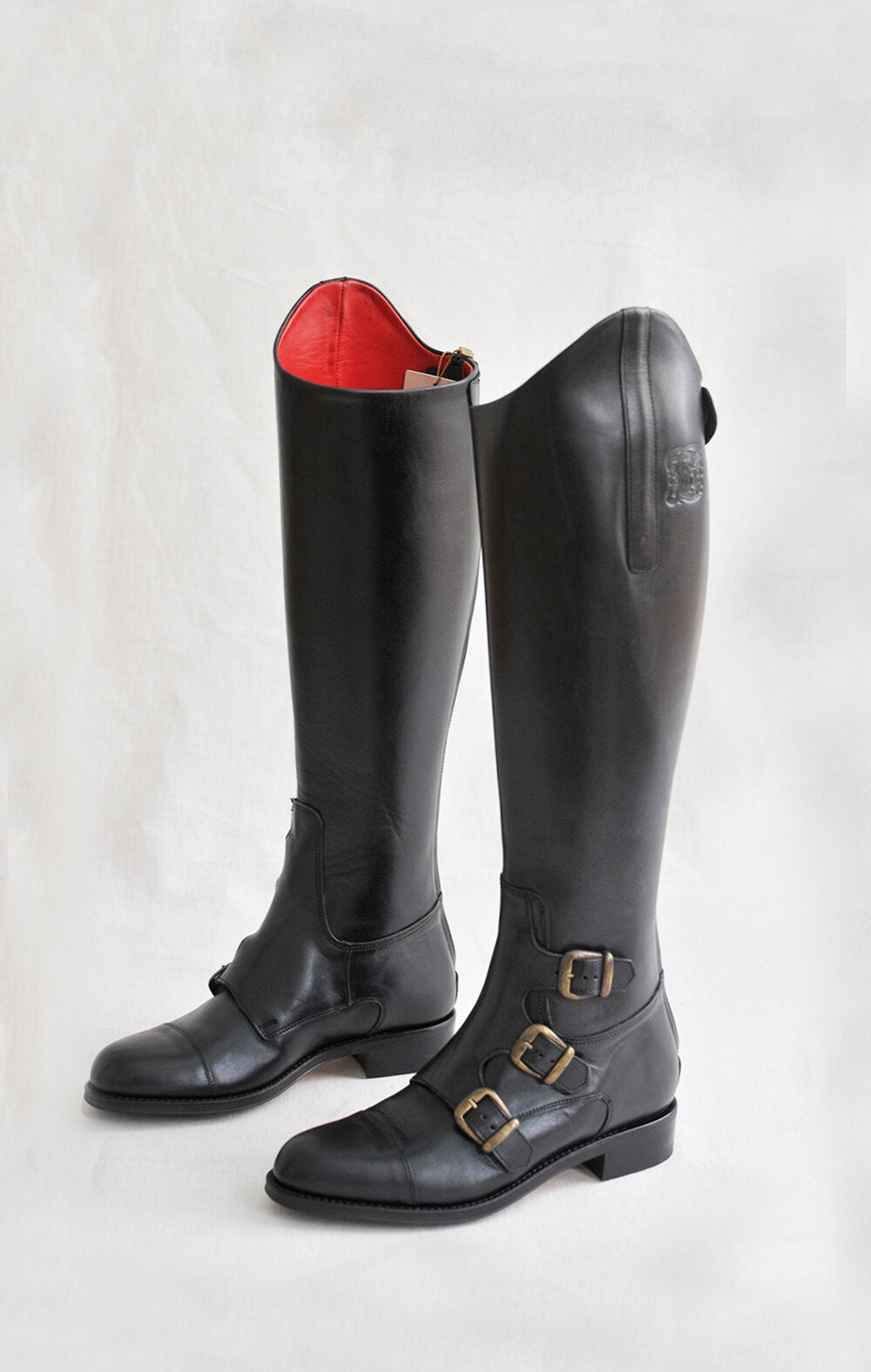 Black Buckles Boots