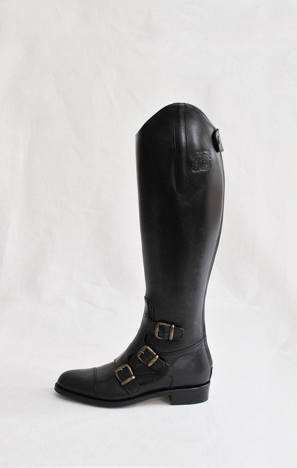 Black Buckles Boots