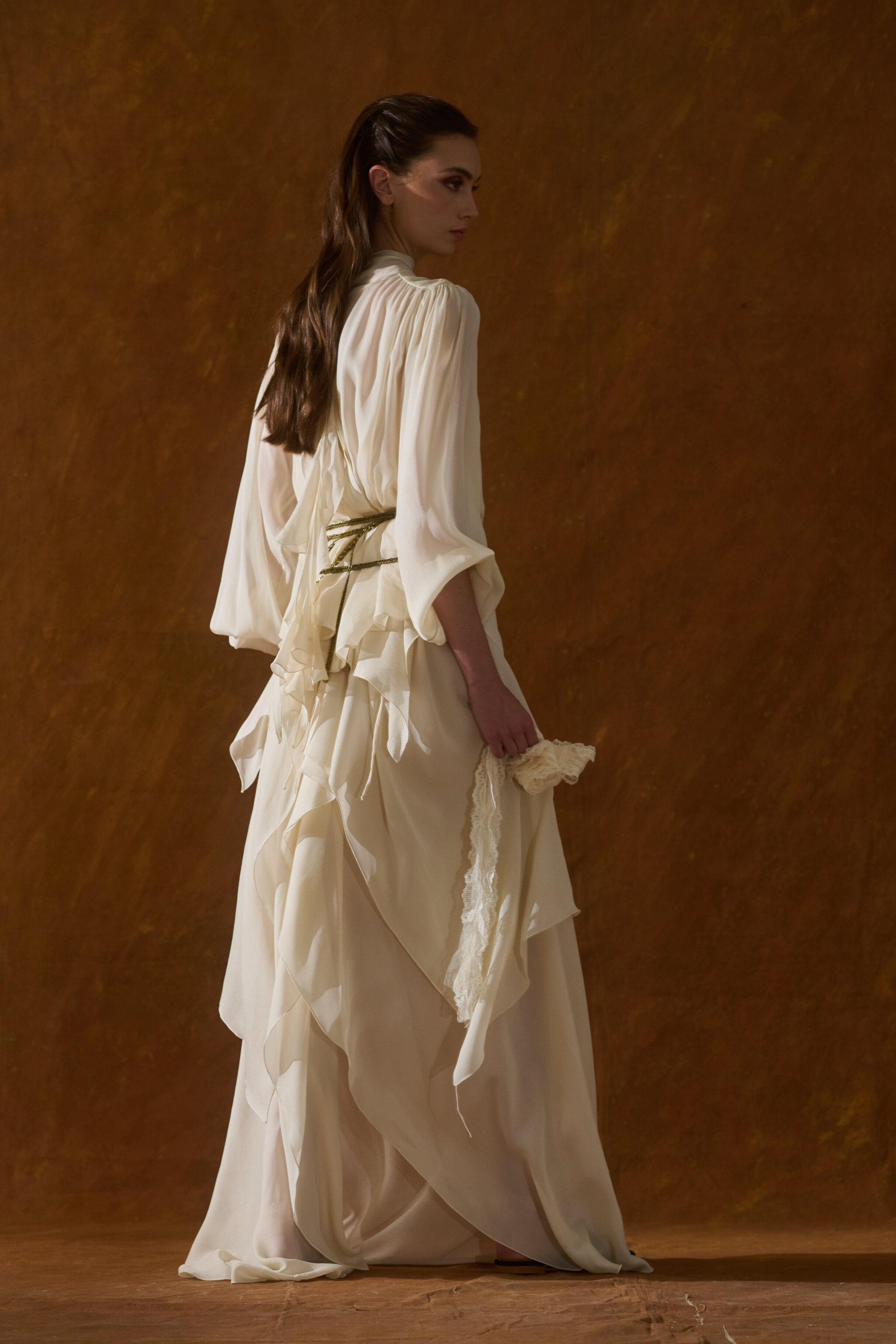 Fine Crepe Cas Nightdress