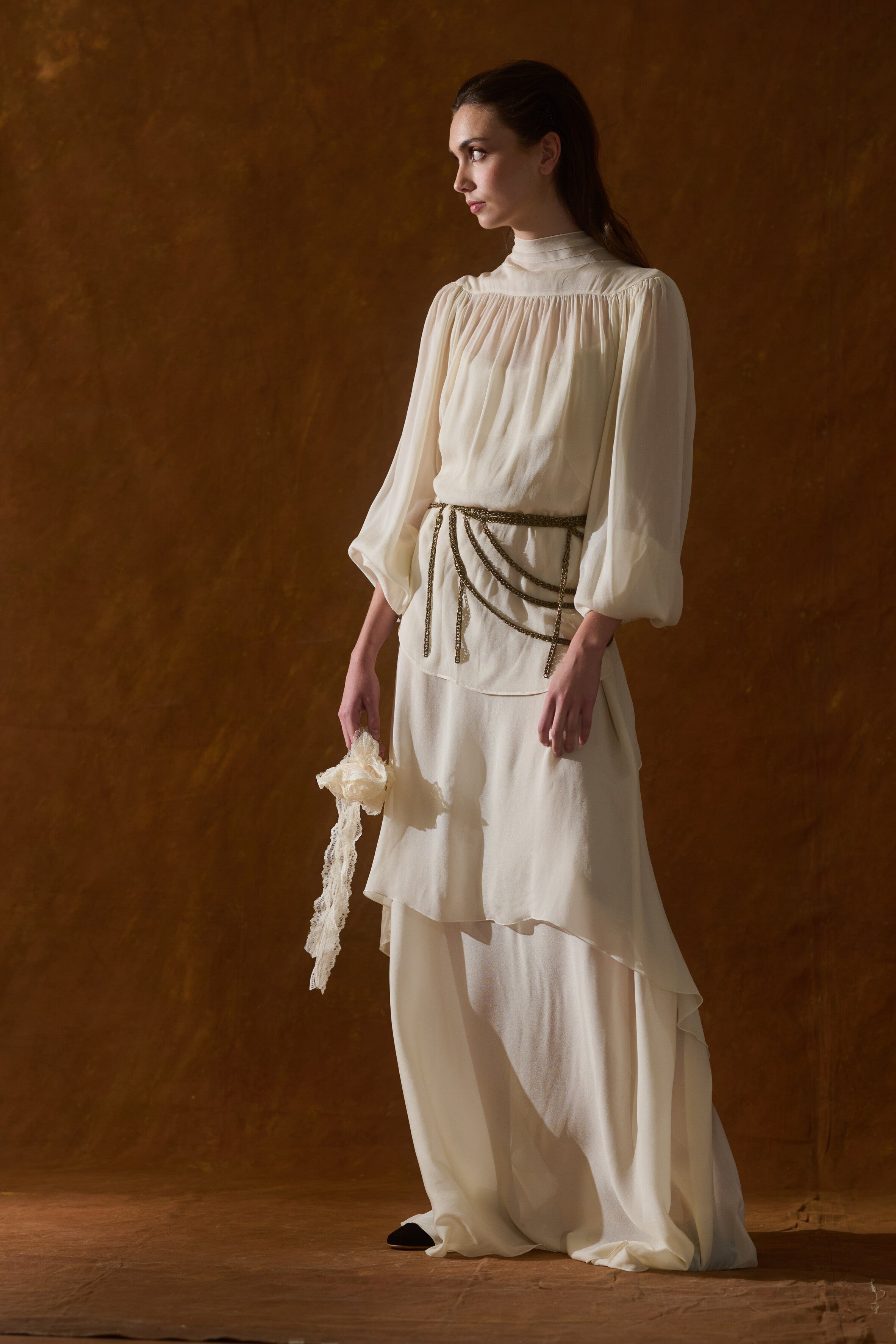 Fine Crepe Cas Nightdress