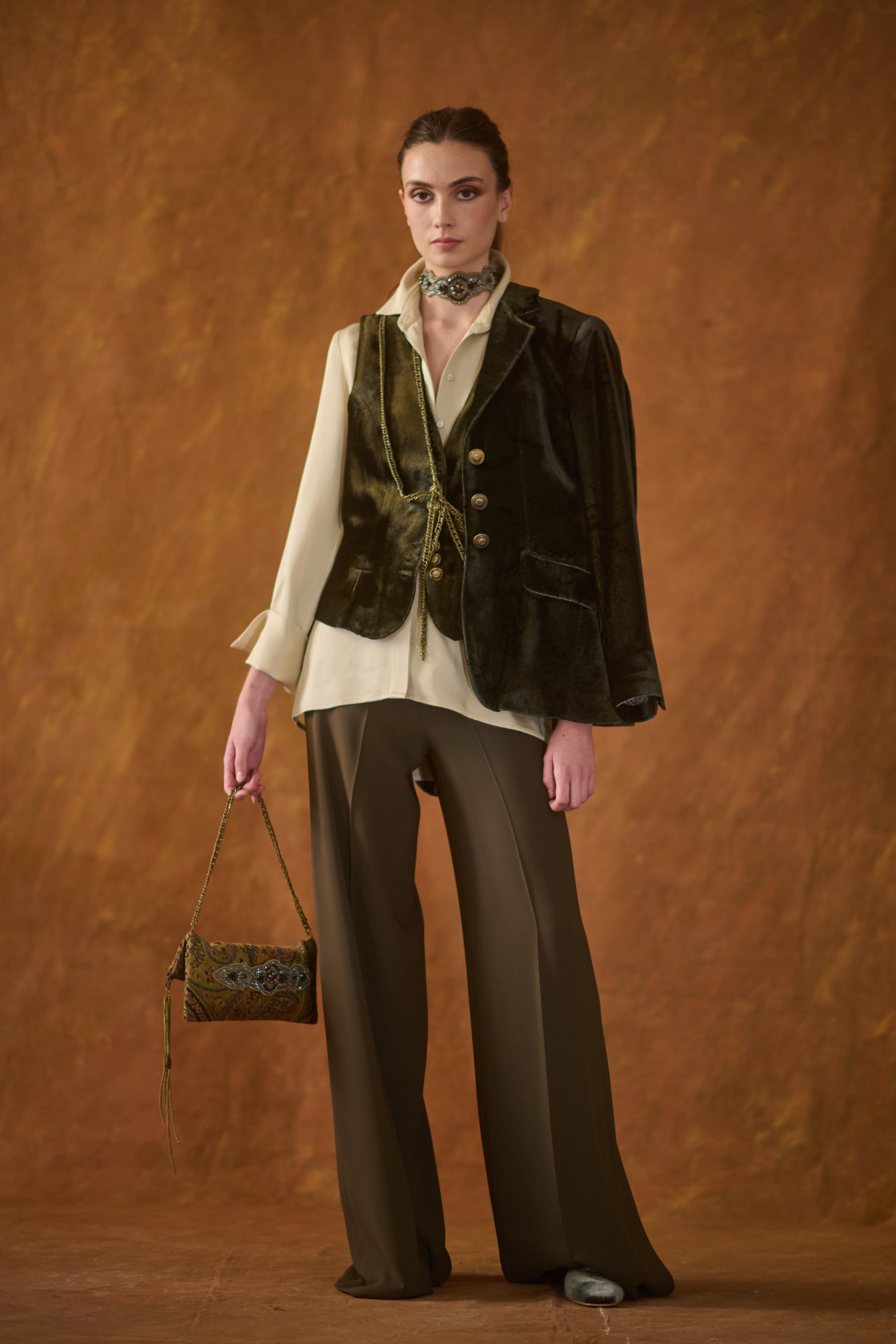 Silk Velvet Hacking Jacket