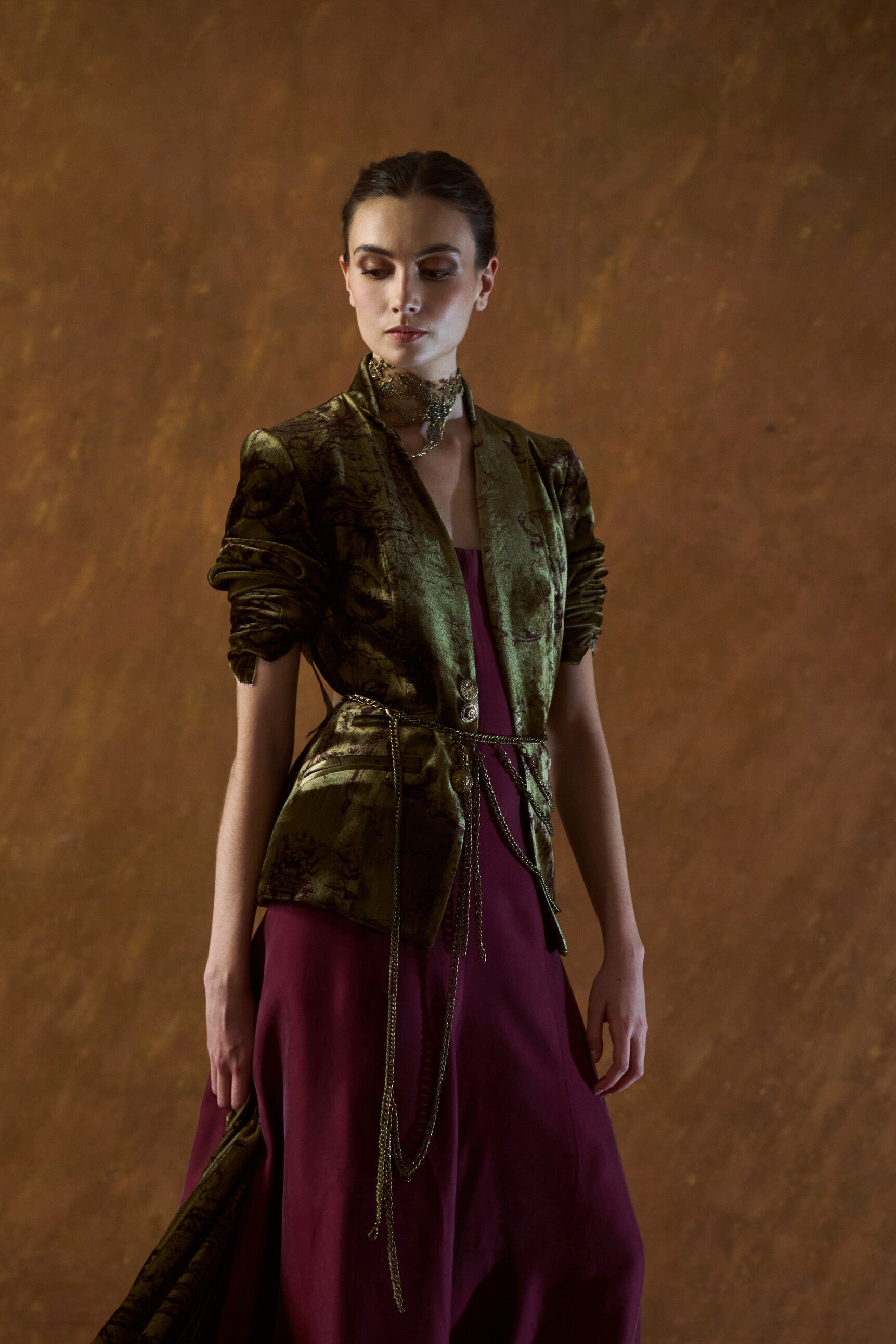 Silk Velvet Sam Jacket