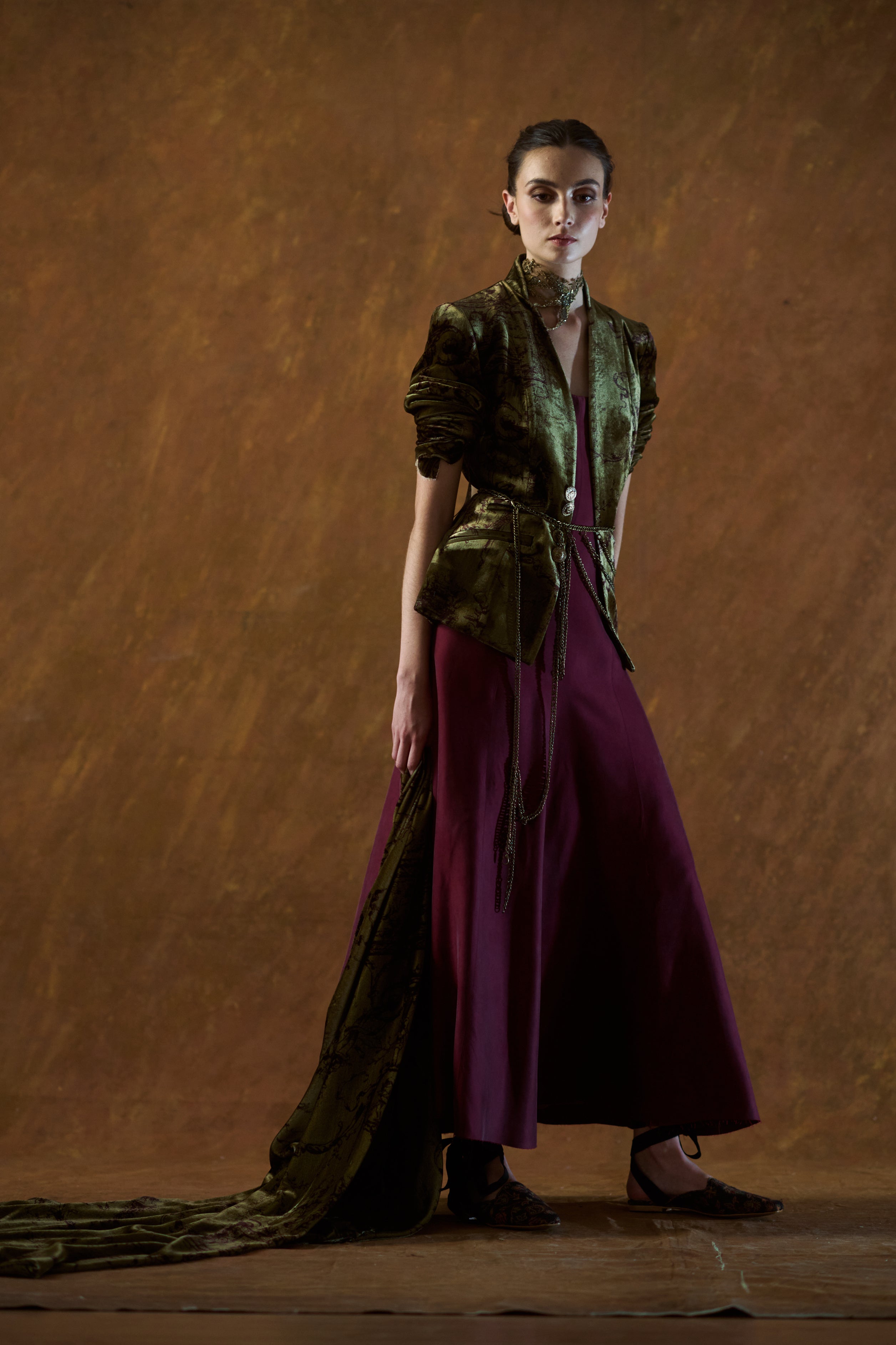 Silk Velvet Sam Jacket