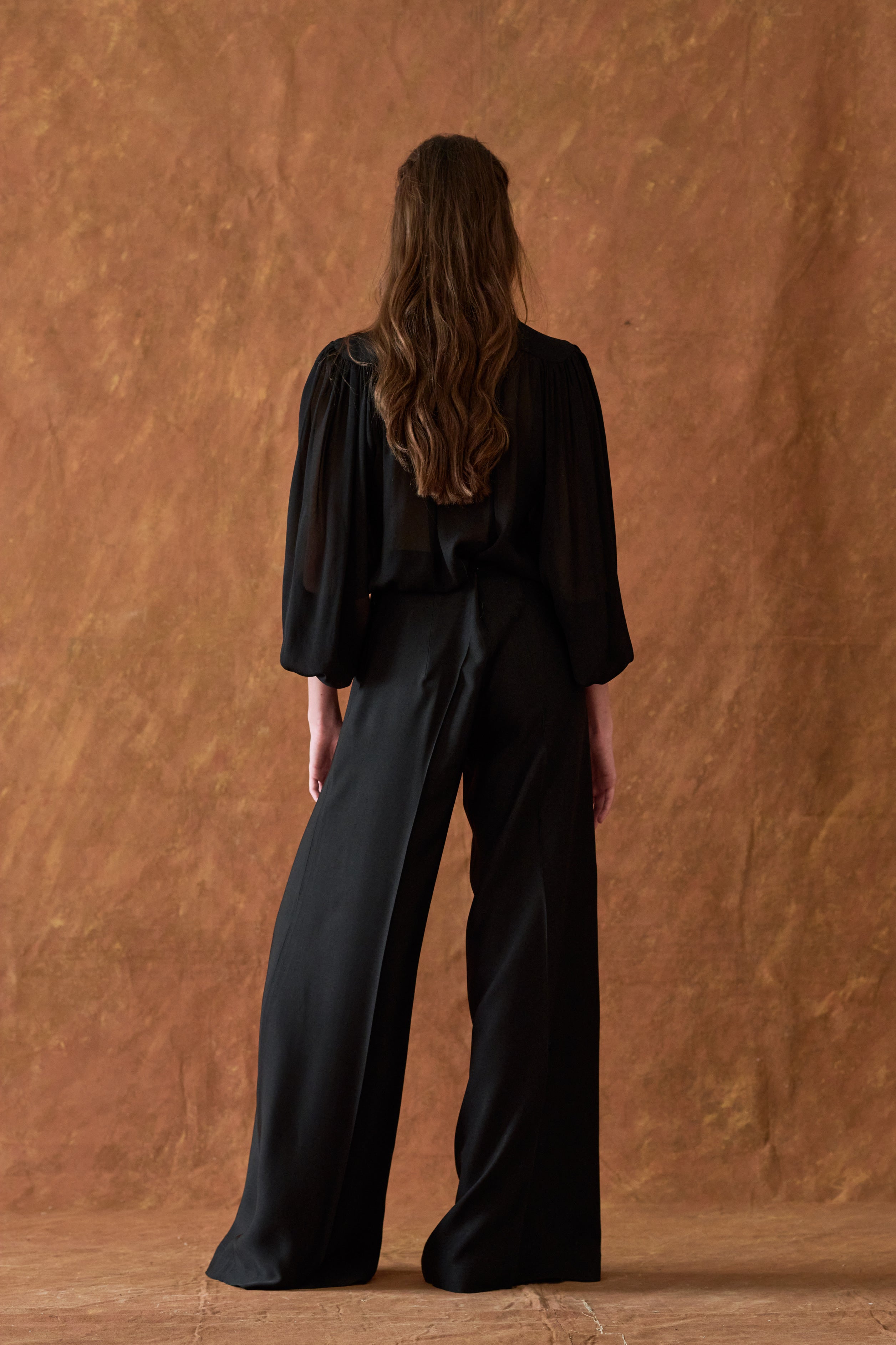 Fine Crepe Pienza Blouse