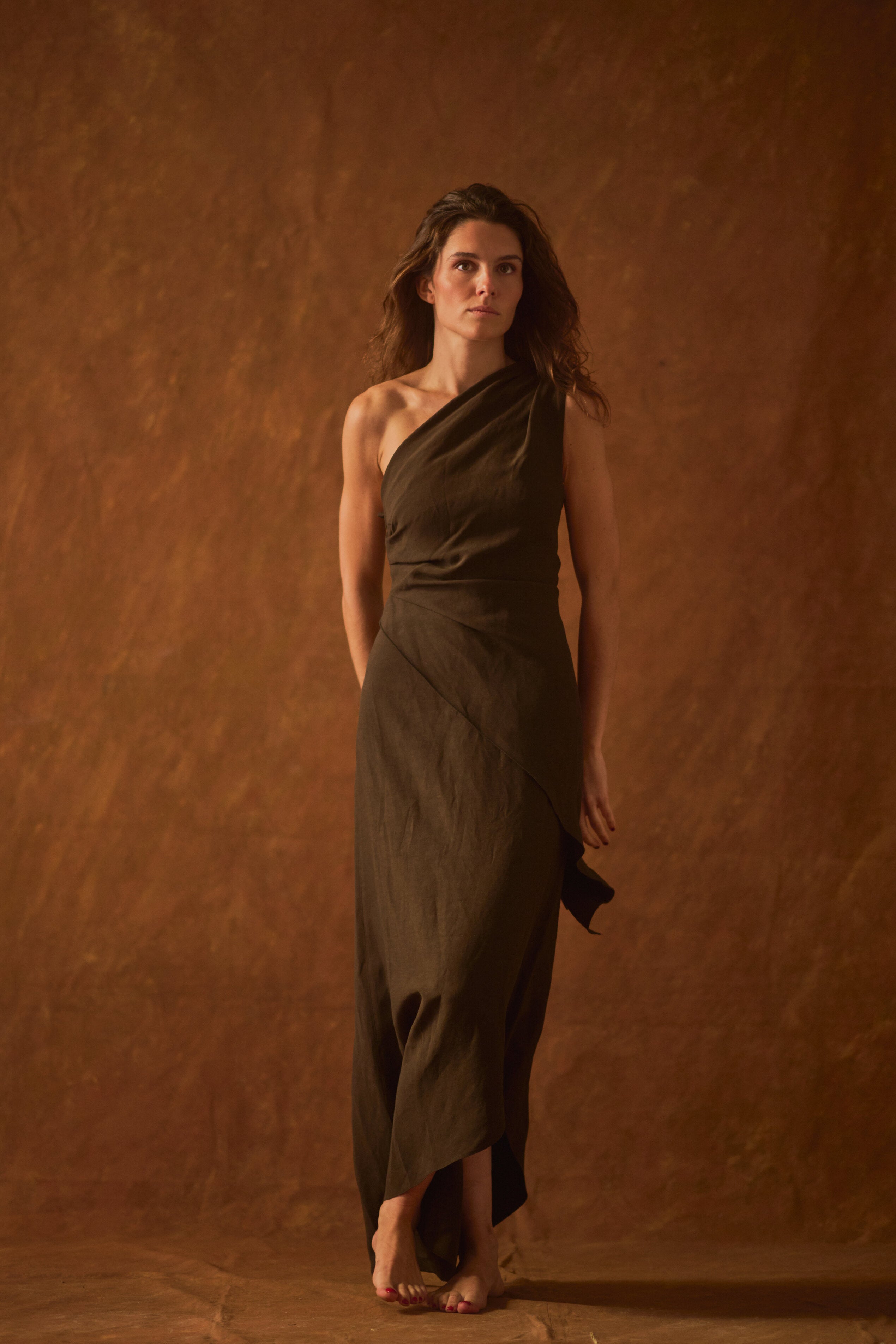 Powin Pienza Dress - Truffle