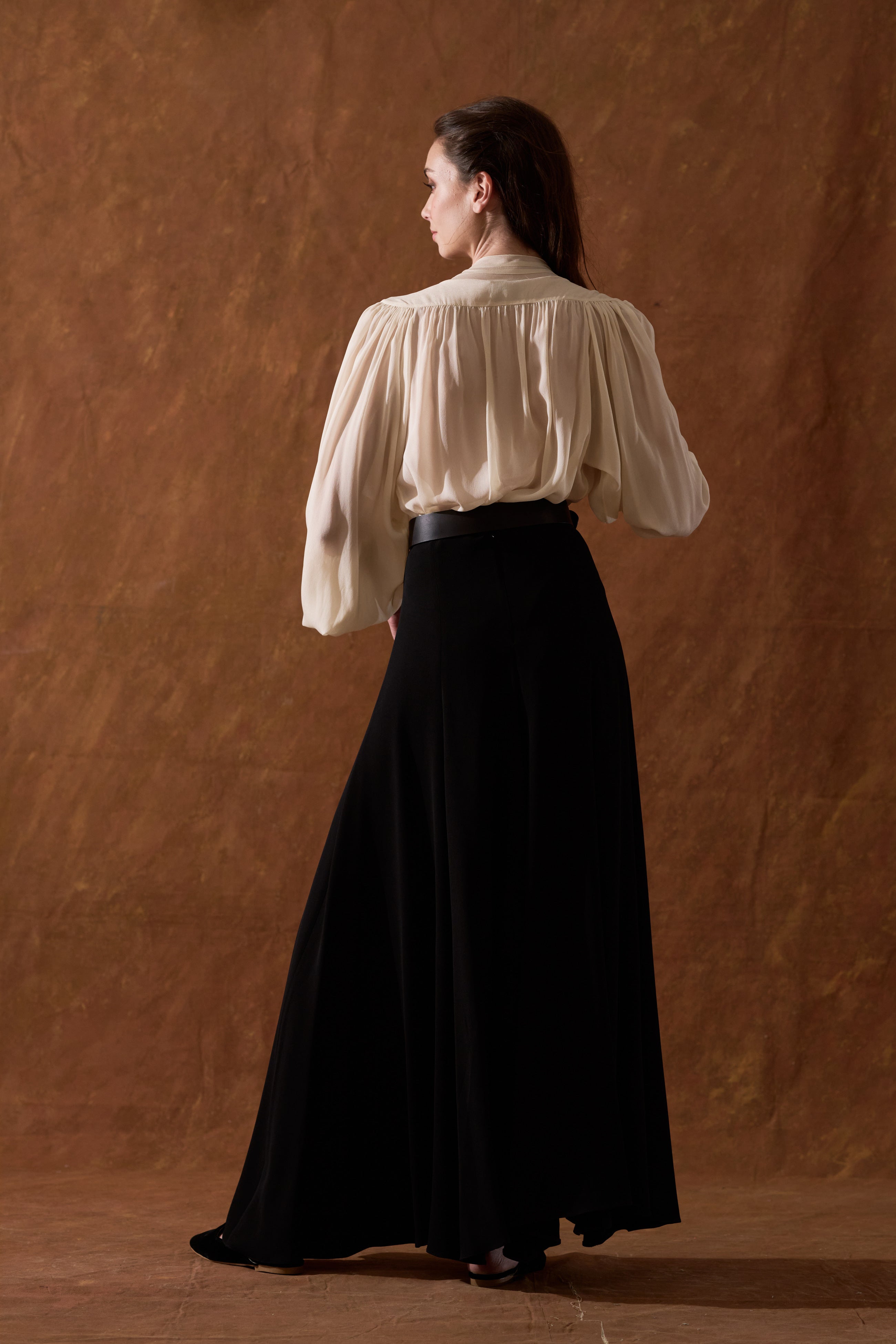 Fine Crepe Pienza Blouse