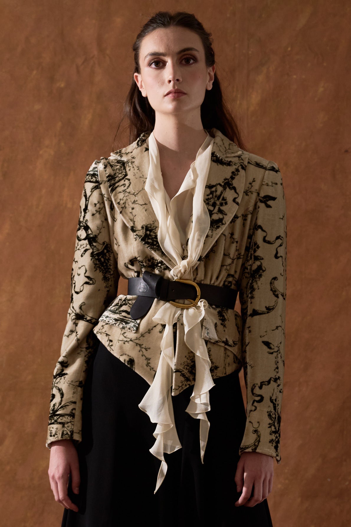 Silk Velvet Verdi Jacket