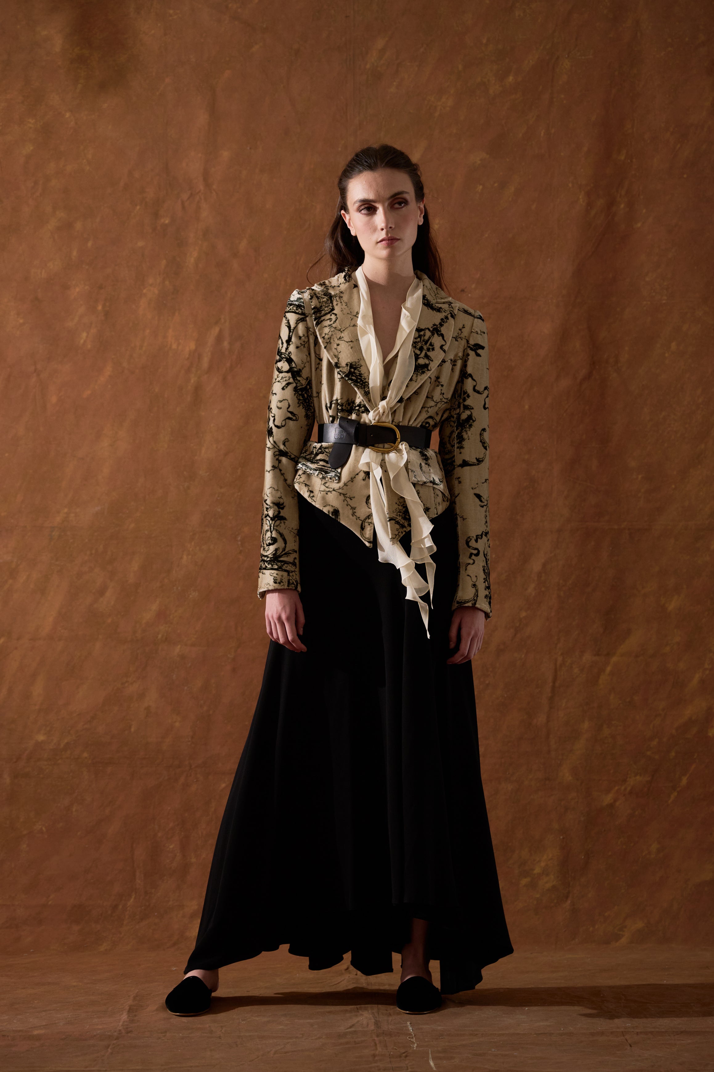 Silk Velvet Verdi Jacket