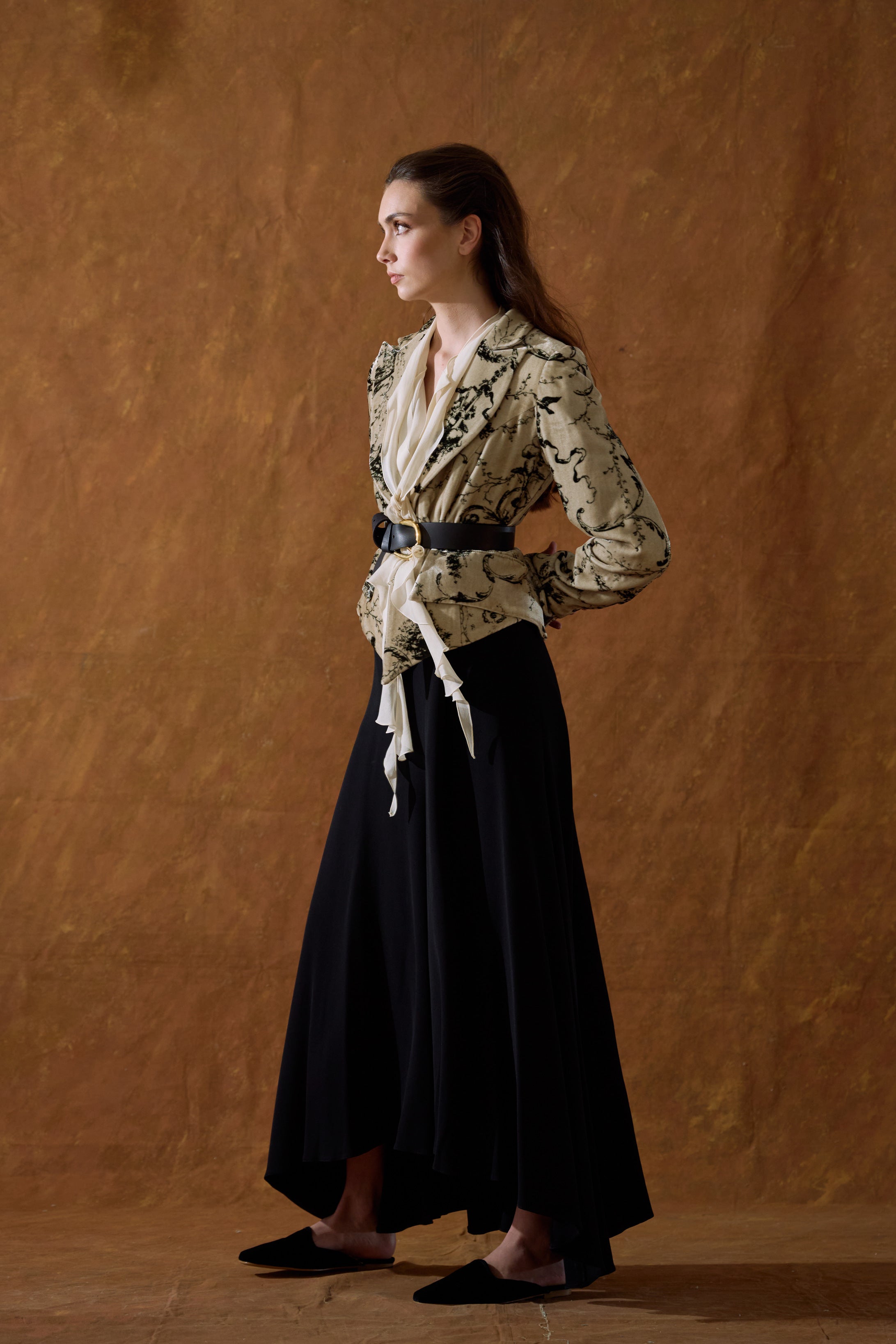 Silk Velvet Verdi Jacket