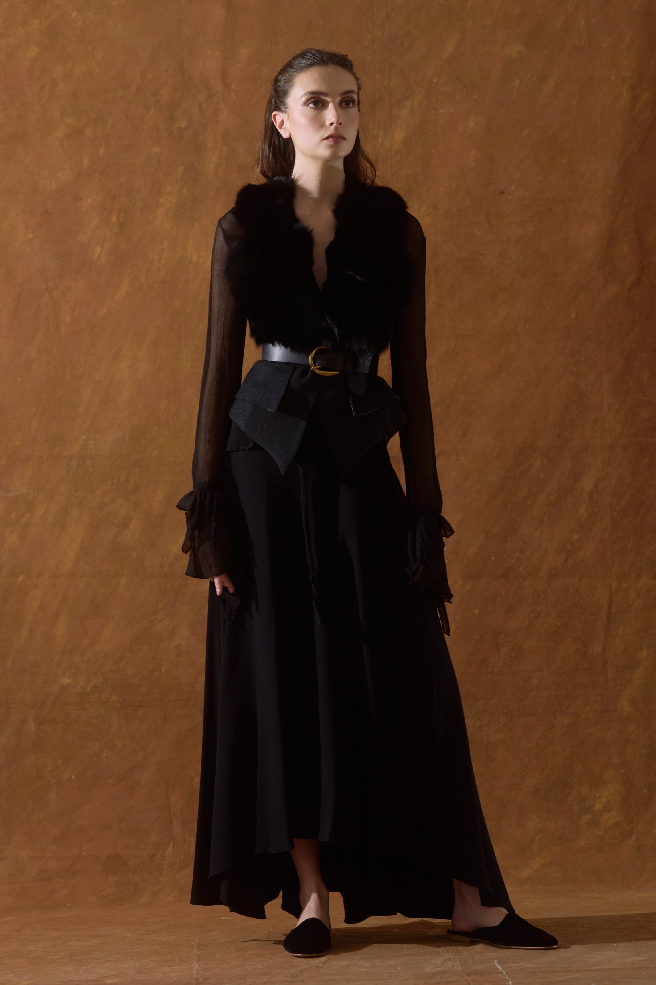 Verdi Waistcoat in "Jerez" Wool