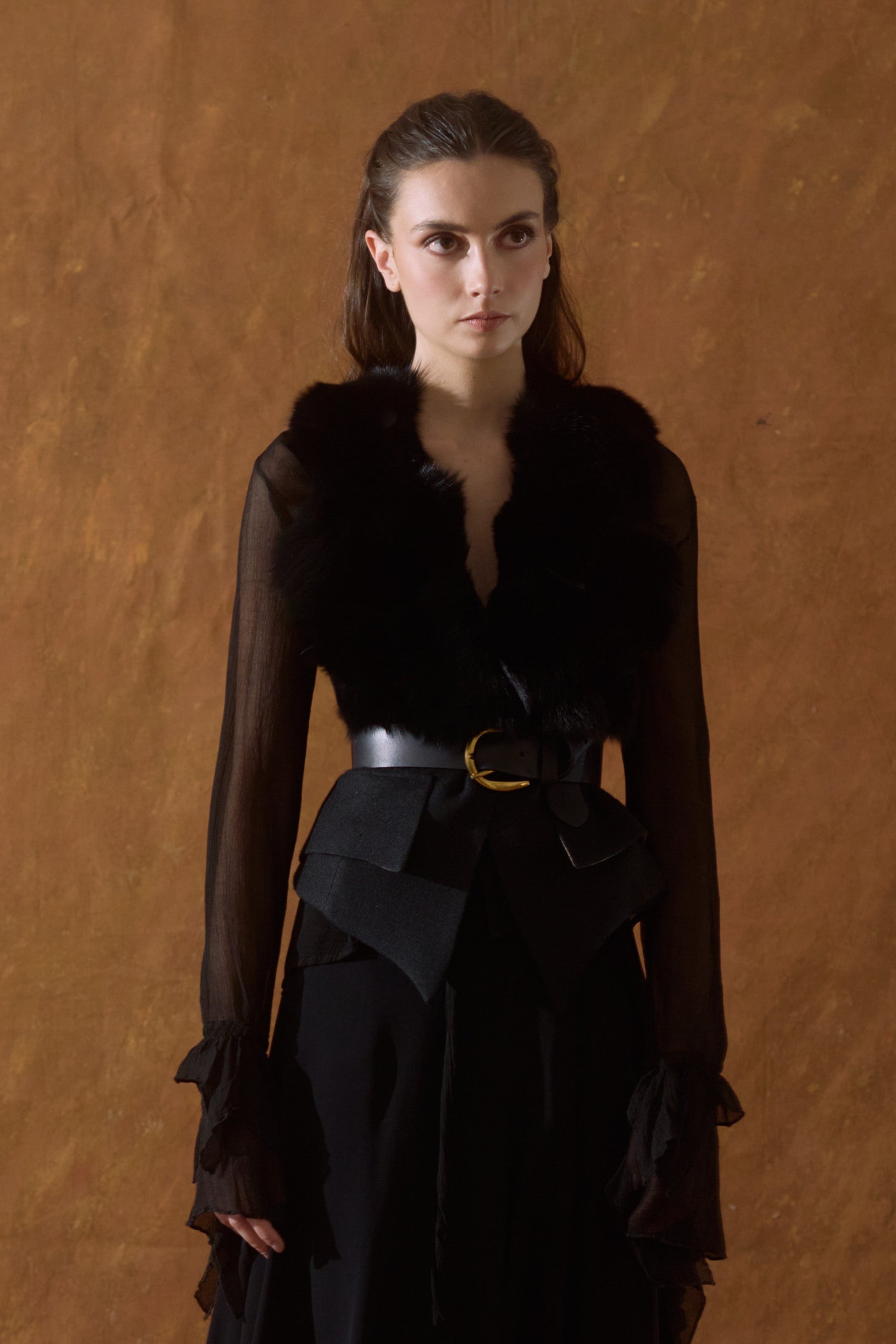 Verdi Waistcoat in "Jerez" Wool