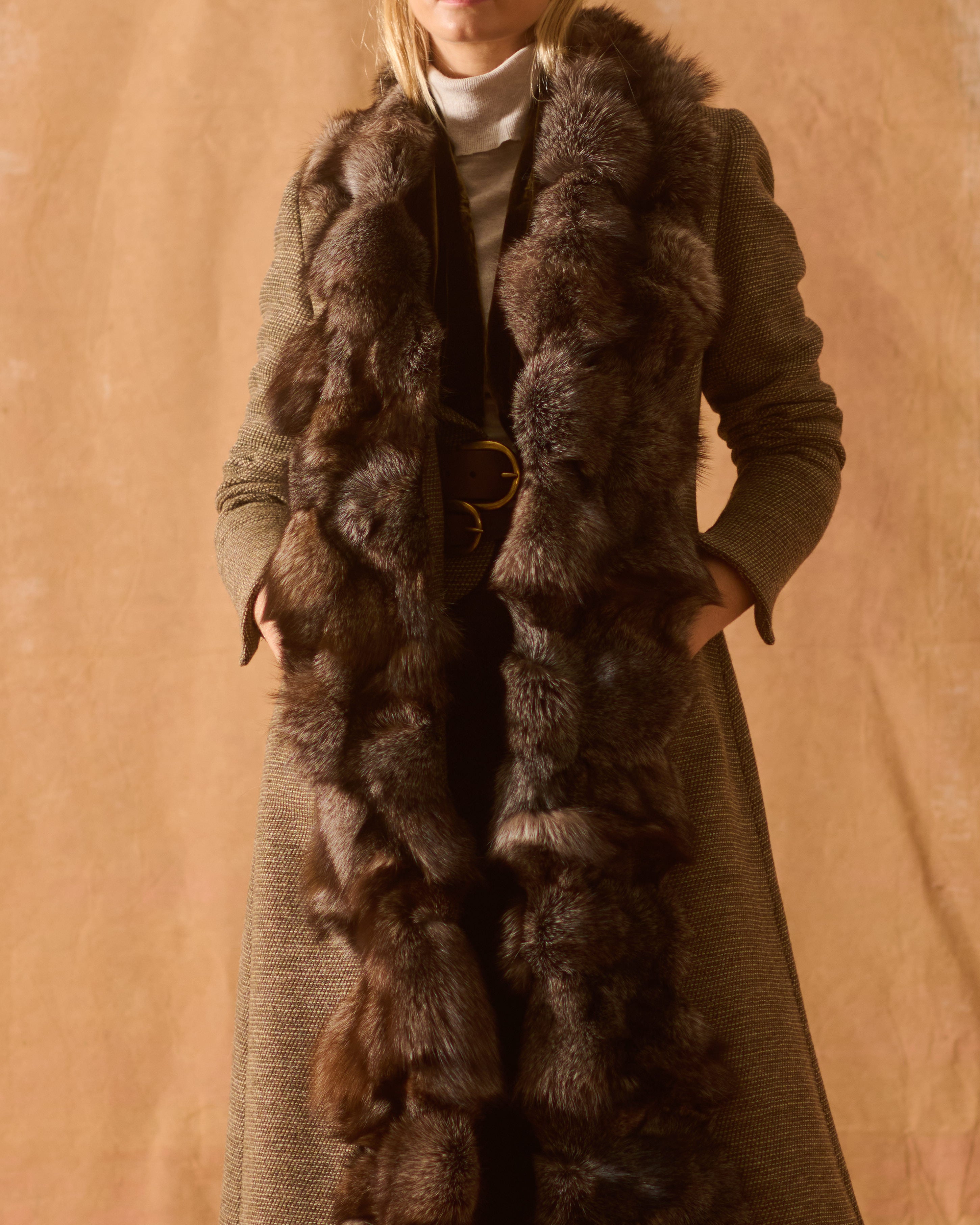 Tweed Knit St. Petersburg Coat