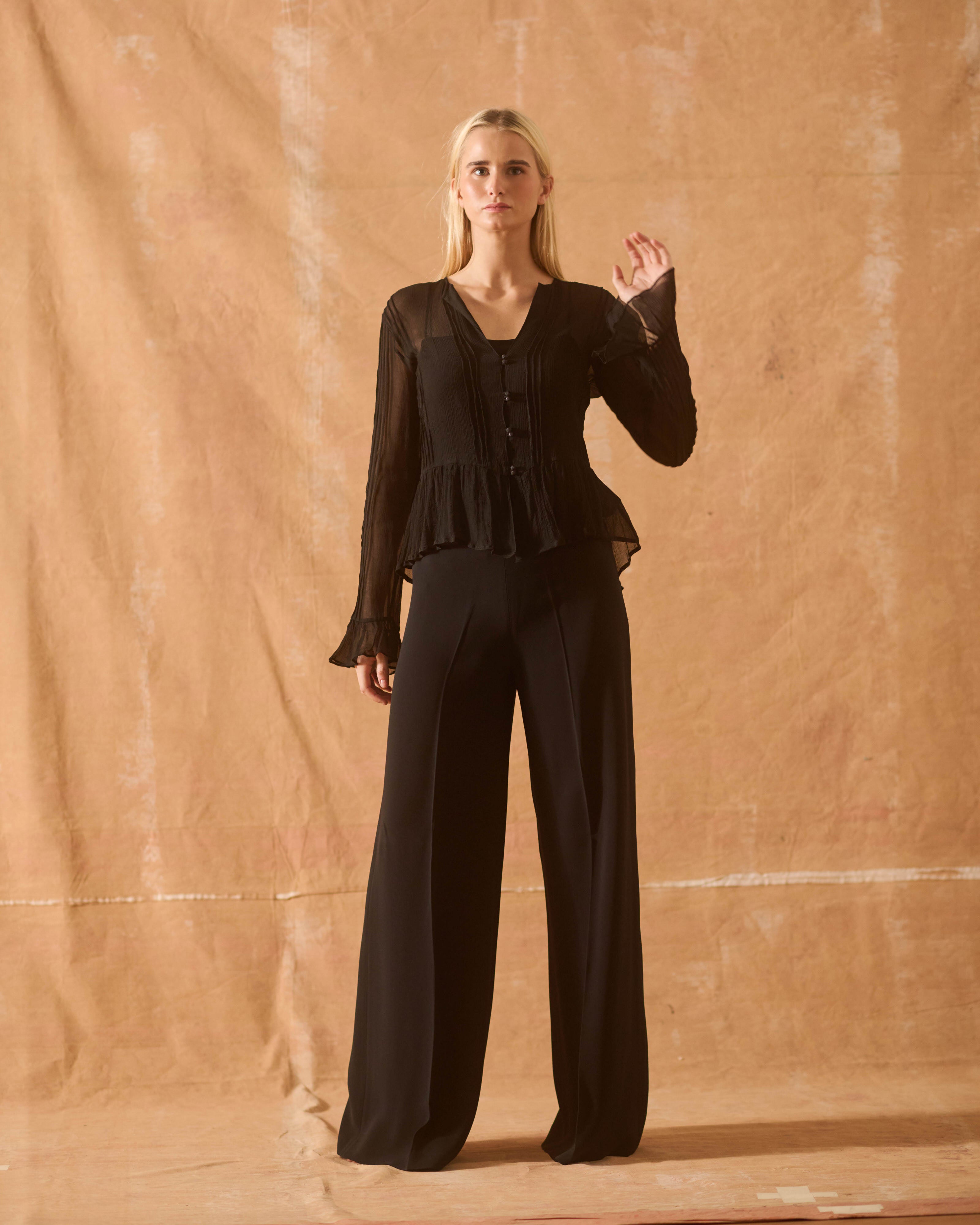 Lizzie Blouse - Black