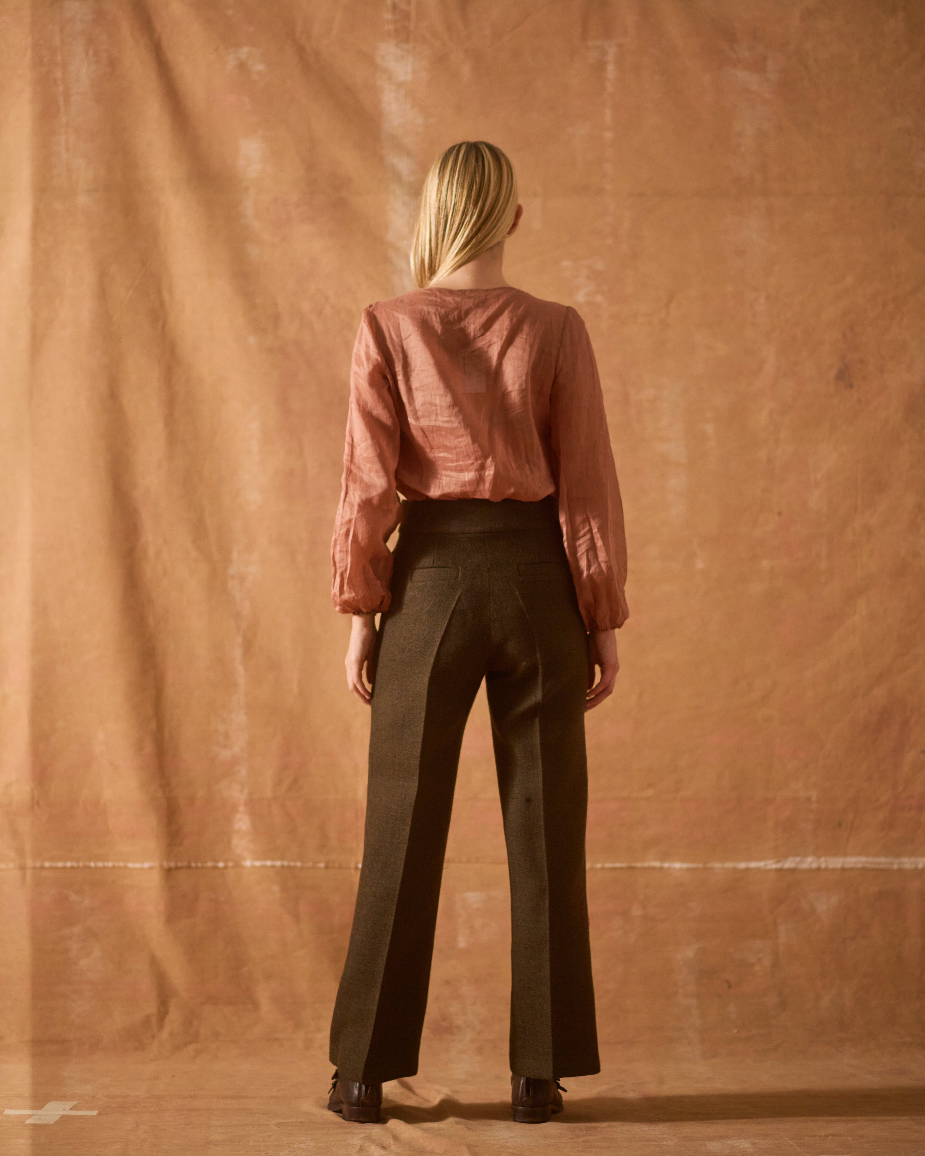 York Pants in "Jerez" Wool