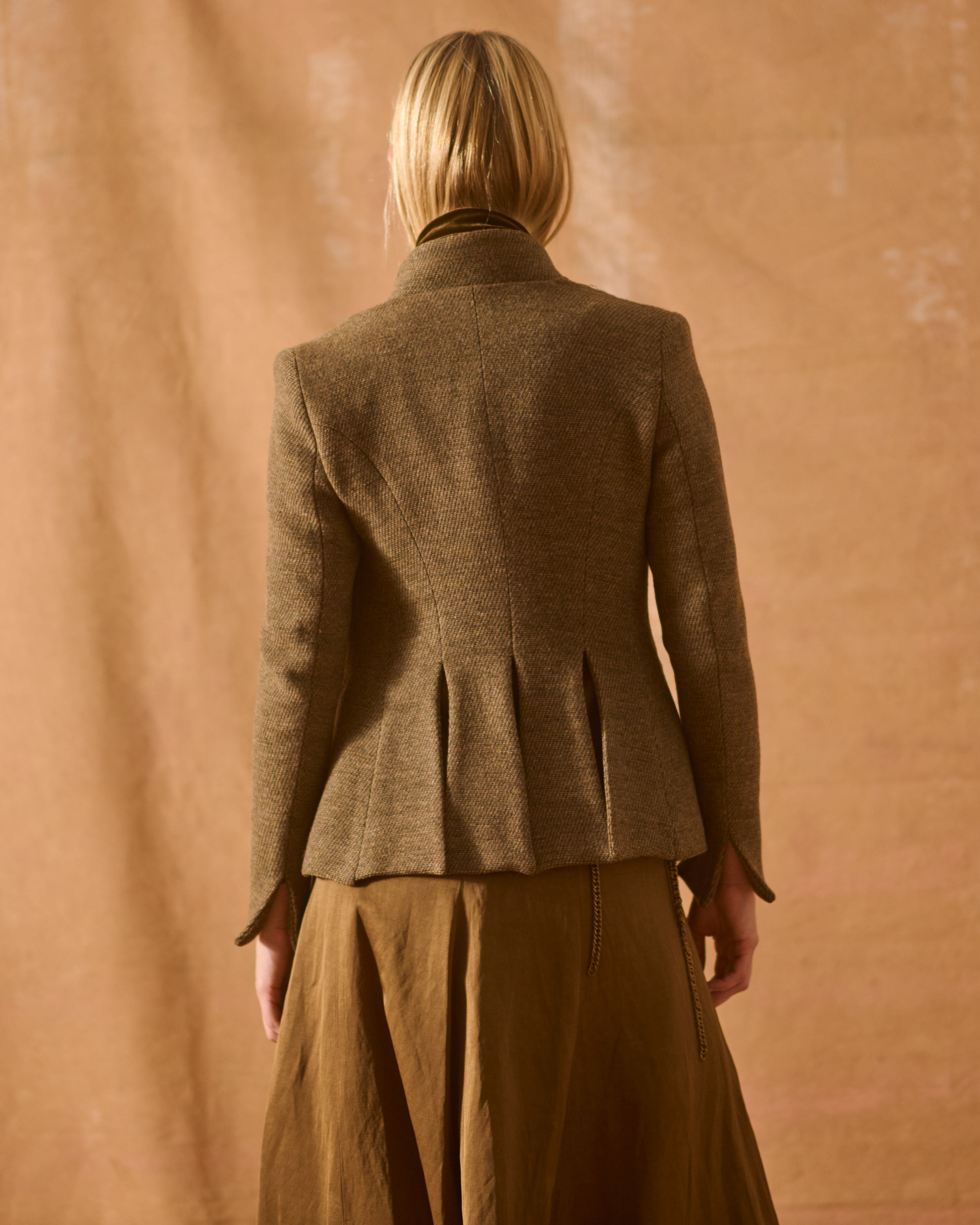 Tweed Knit Sam Jacket