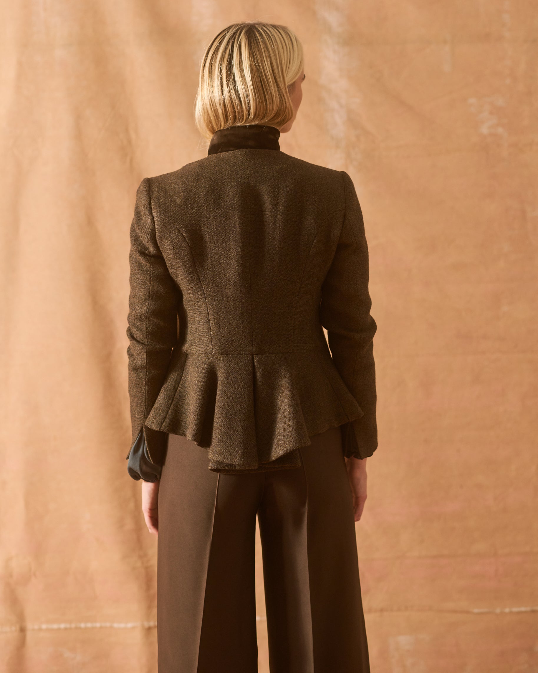 Siena Jacket in "Jerez" Wool