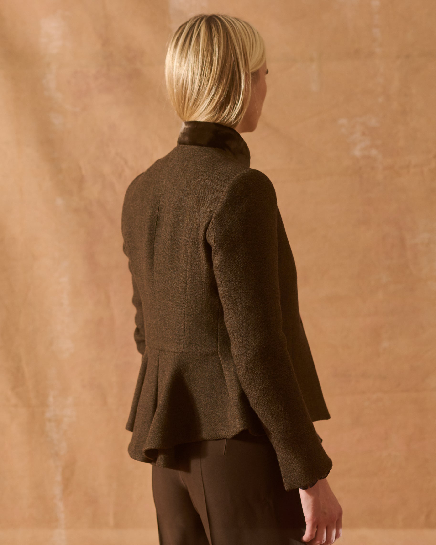 Siena Jacket in "Jerez" Wool