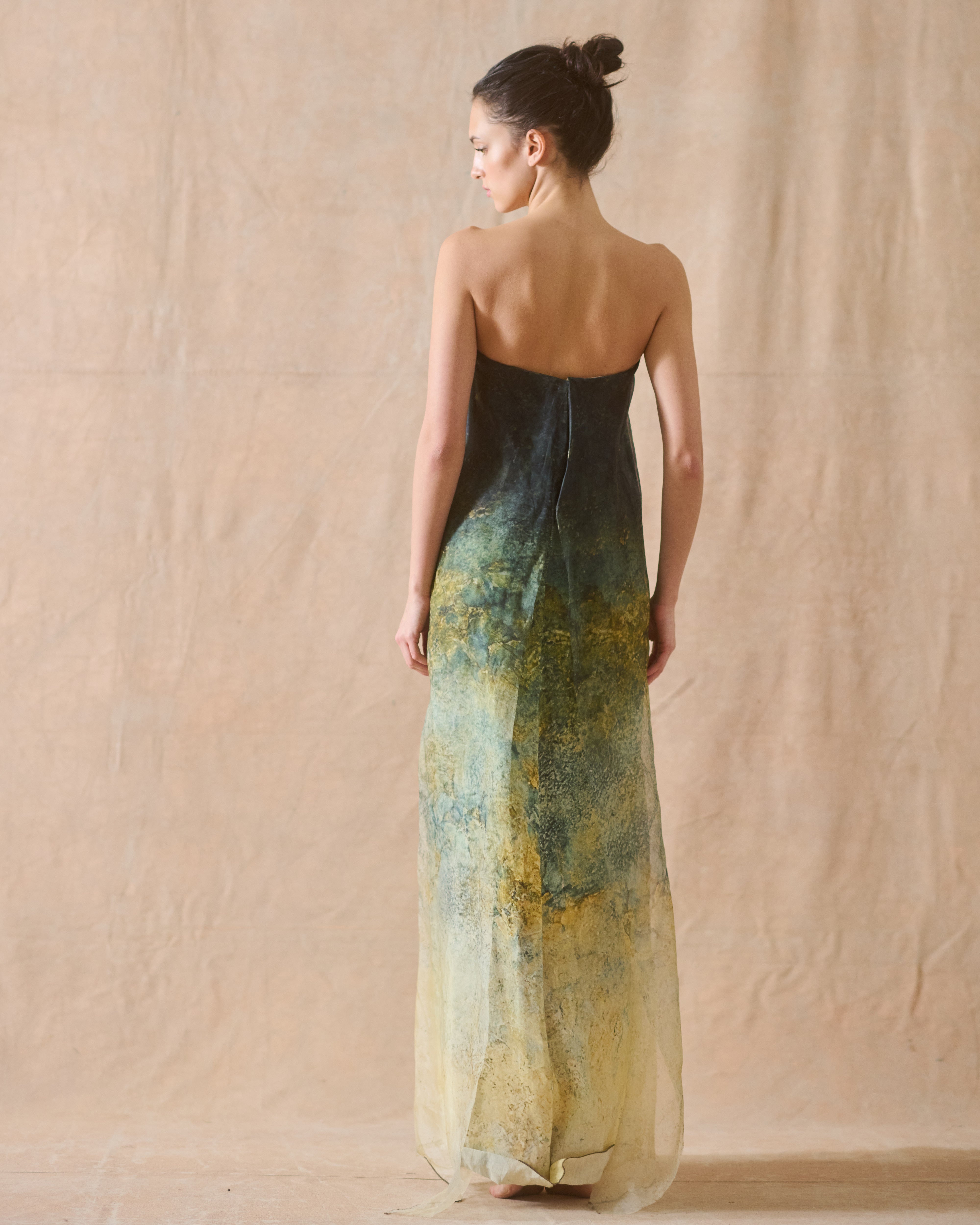 Rustic Silk Aurea Dress - Bayou