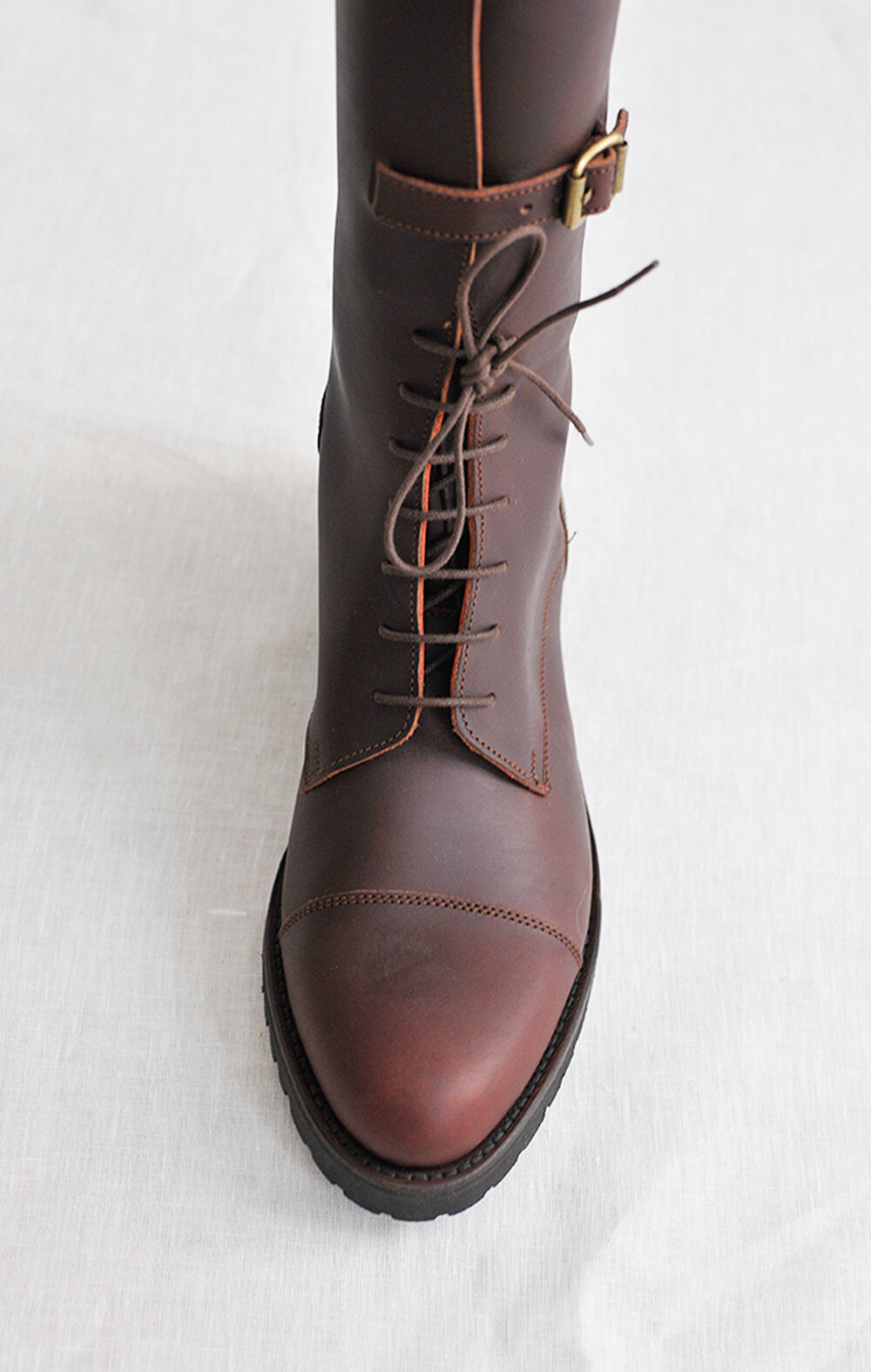 Brown Straps Boots