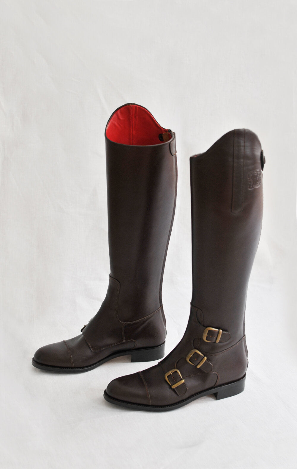Chocolate Buckles Boots