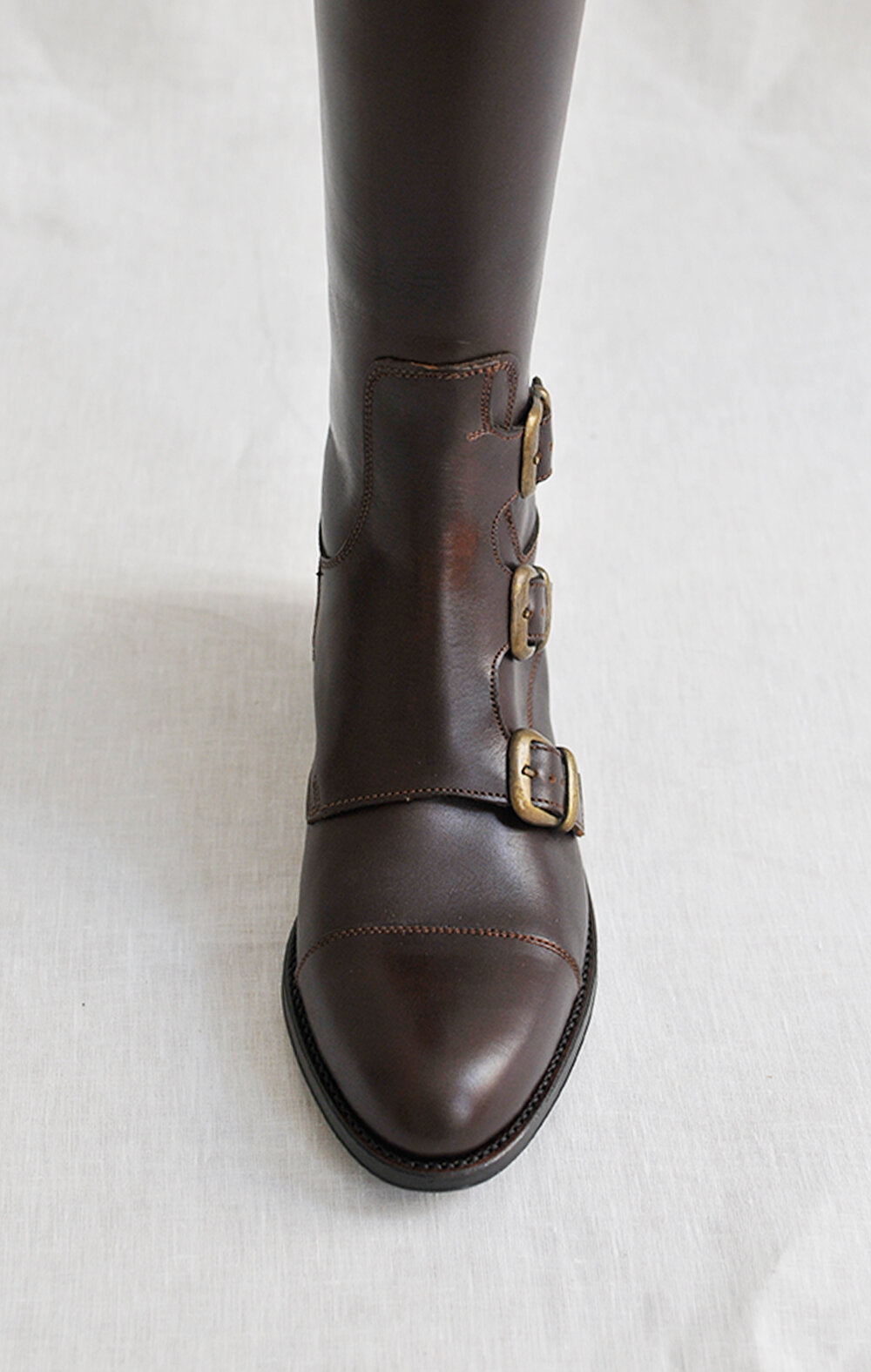 Chocolate Buckles Boots
