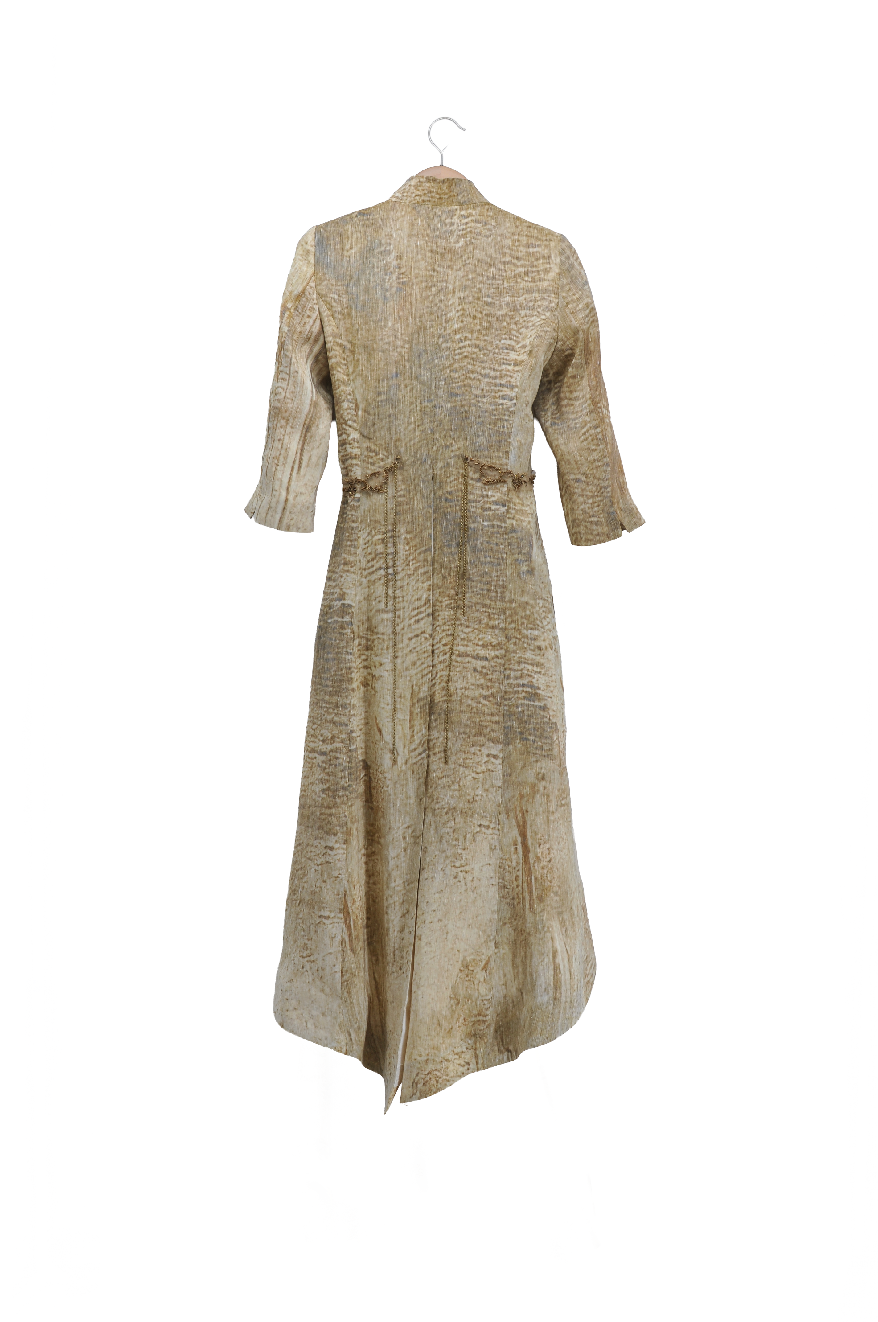 Abrigo Ginebra Birdie de seda rústica - Desert