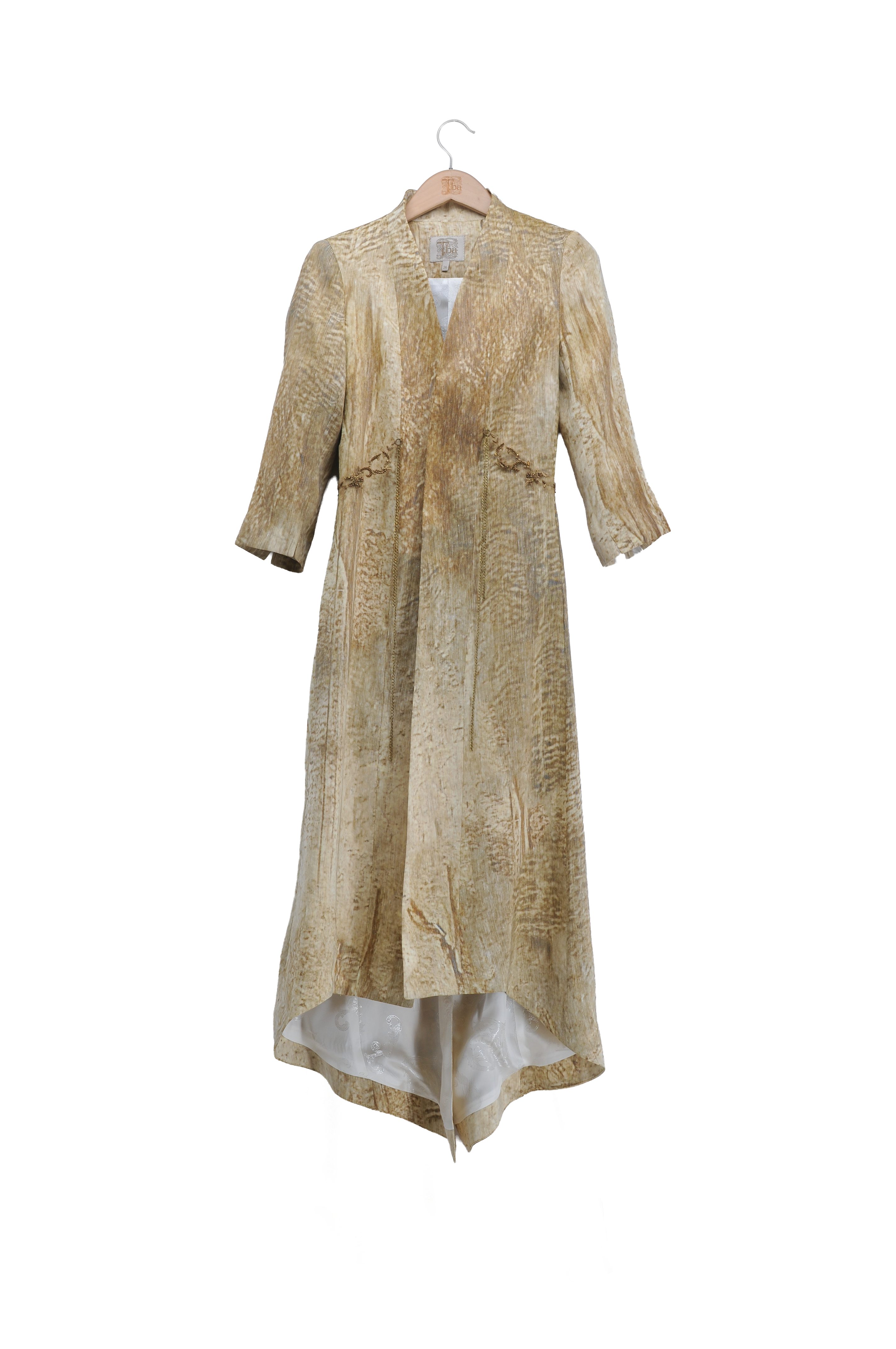 Abrigo Ginebra Birdie de seda rústica - Desert