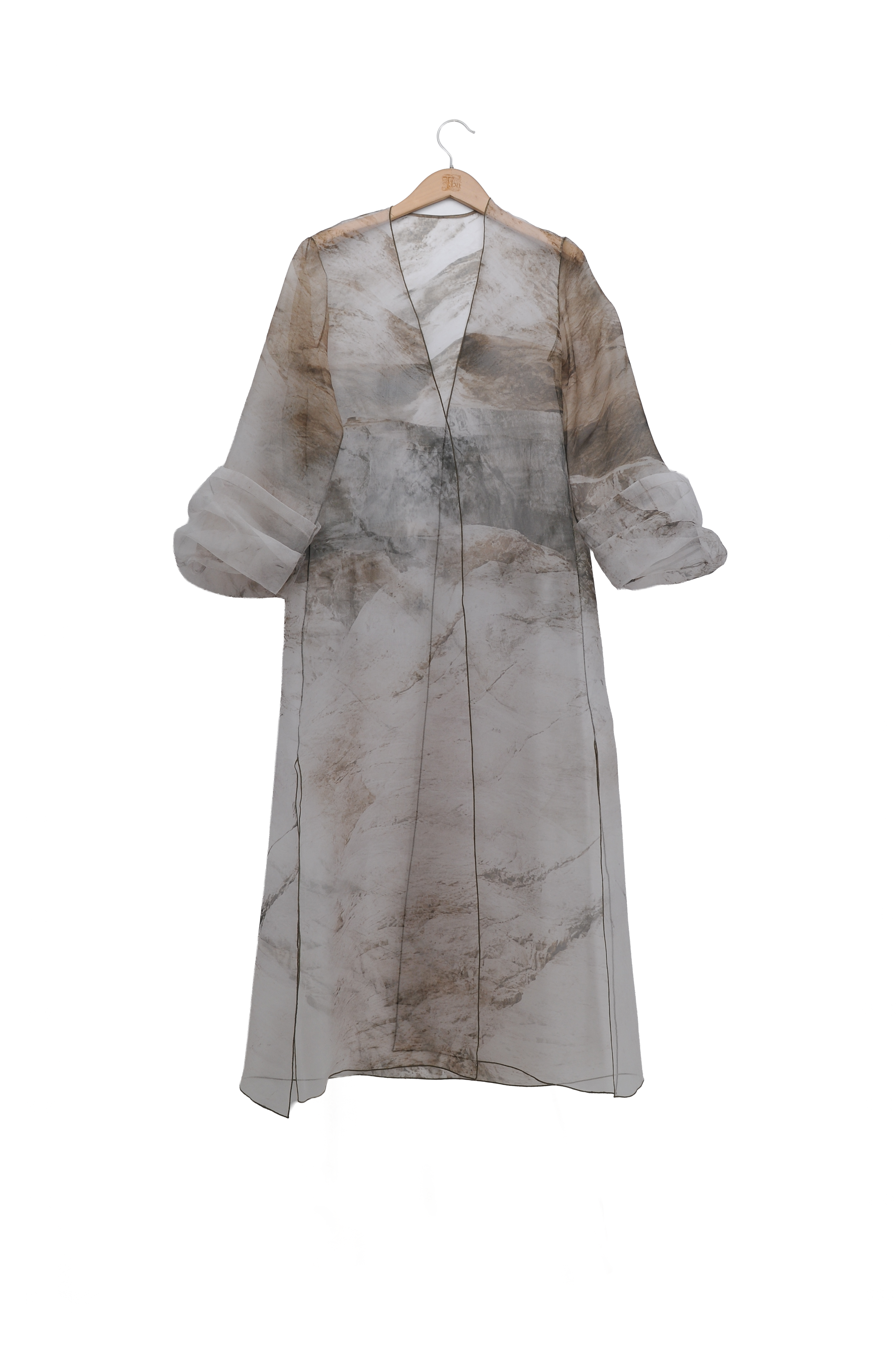 Organza Cloud Coat - Moonmist