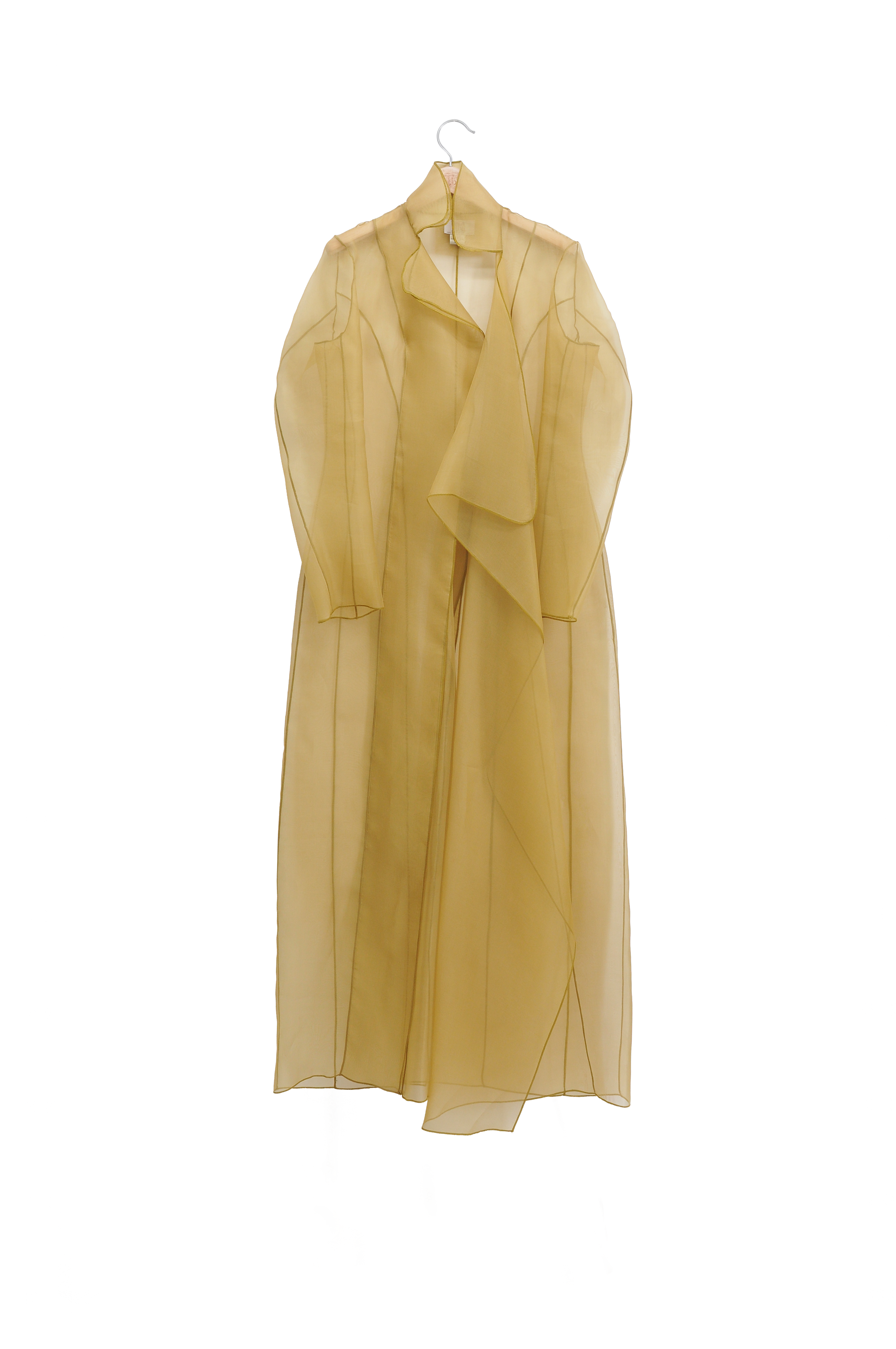 Abrigo New York de Organza - Sand