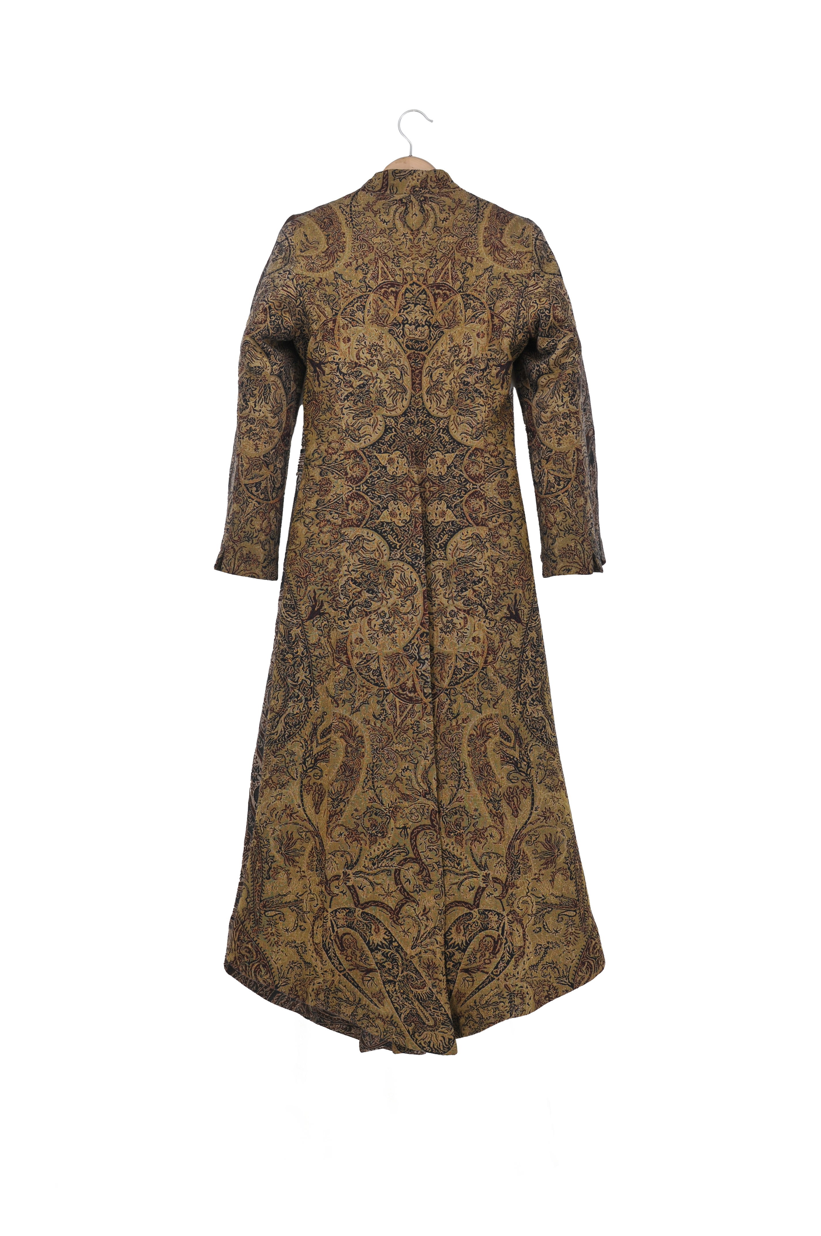 Jacquard Ginebra Coat - Wheat