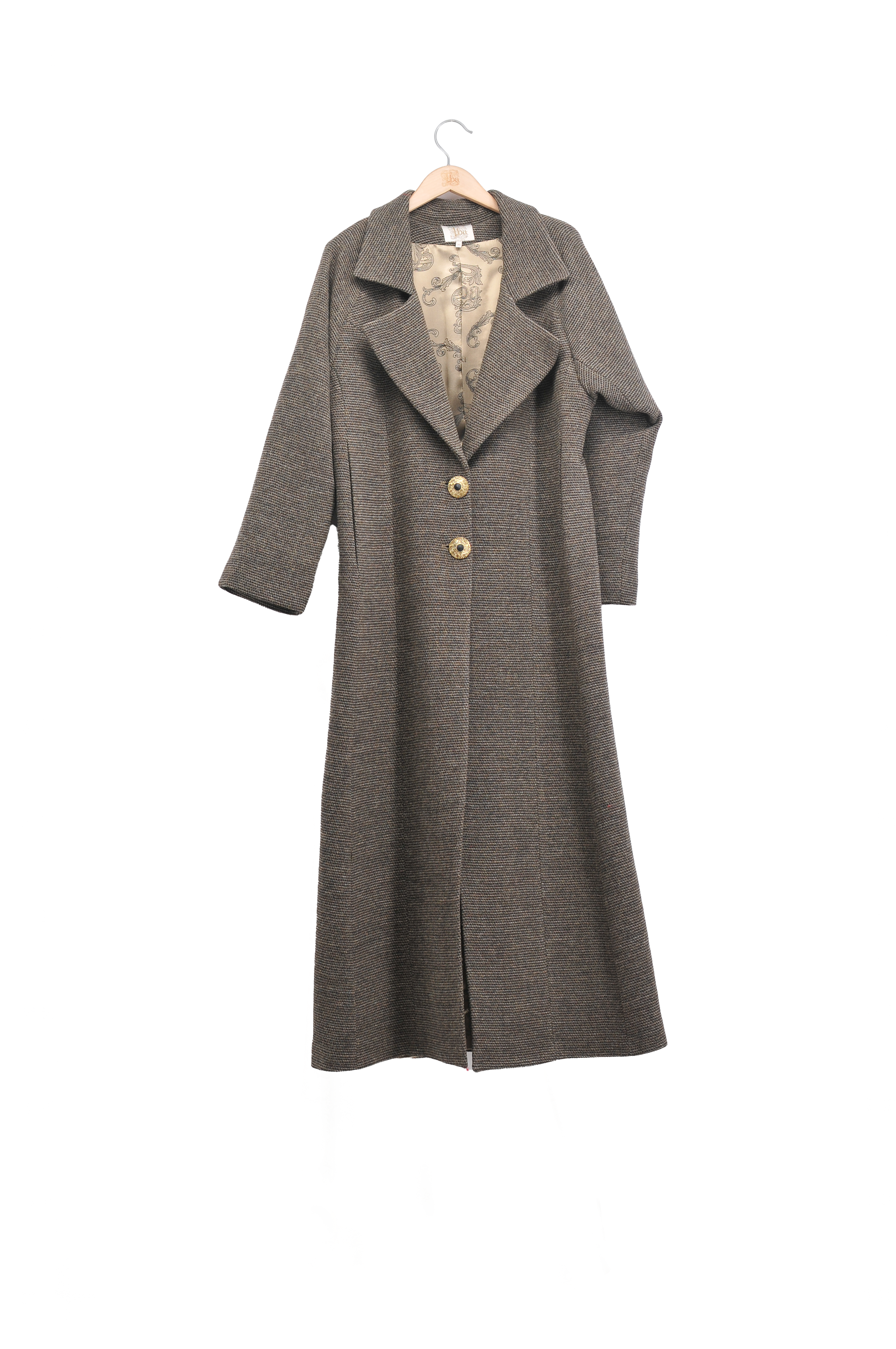 Biella Coat in "Jerez" Wool
