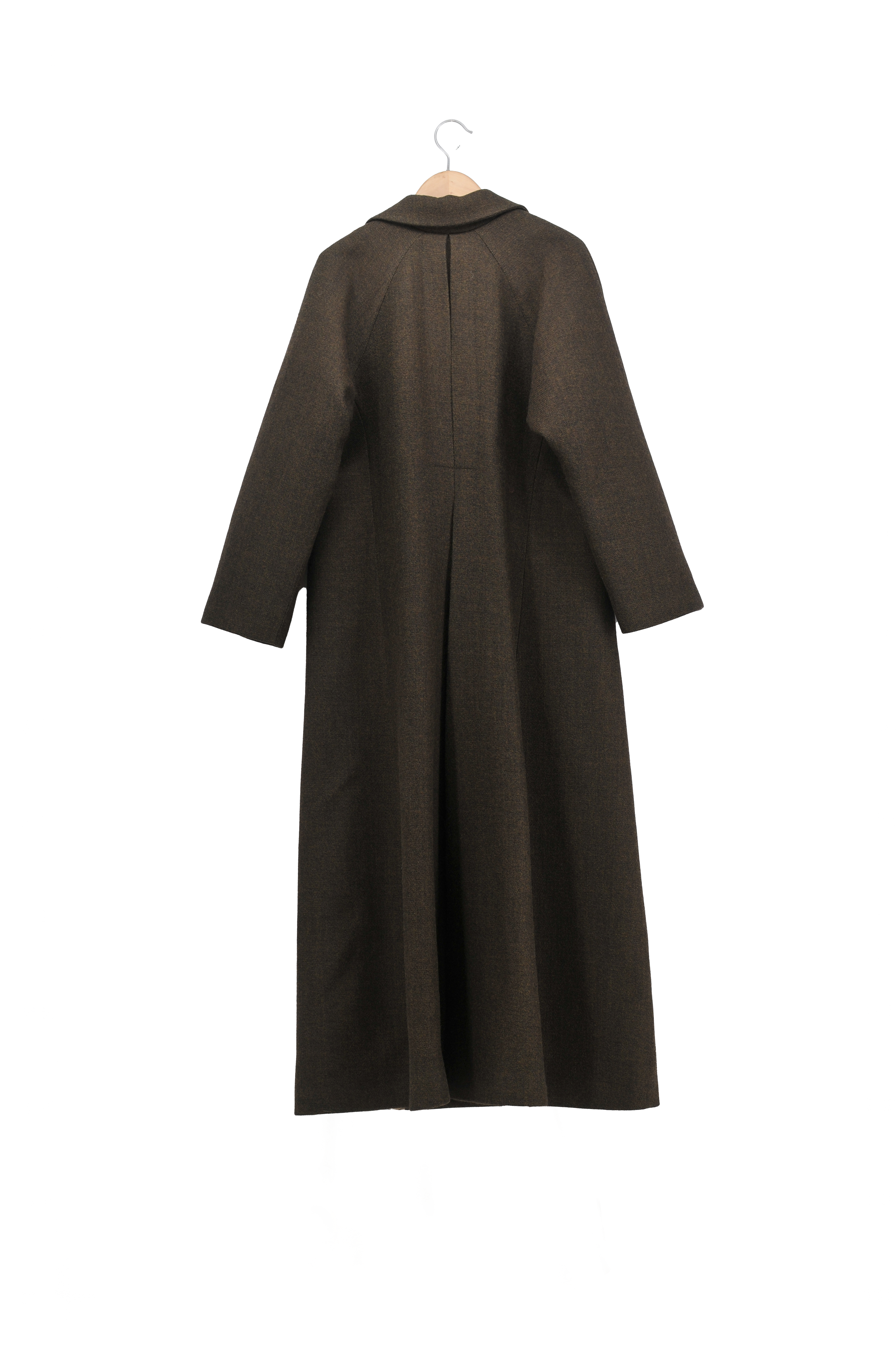 Biella Coat in "Jerez Knit" Wool - Truffle