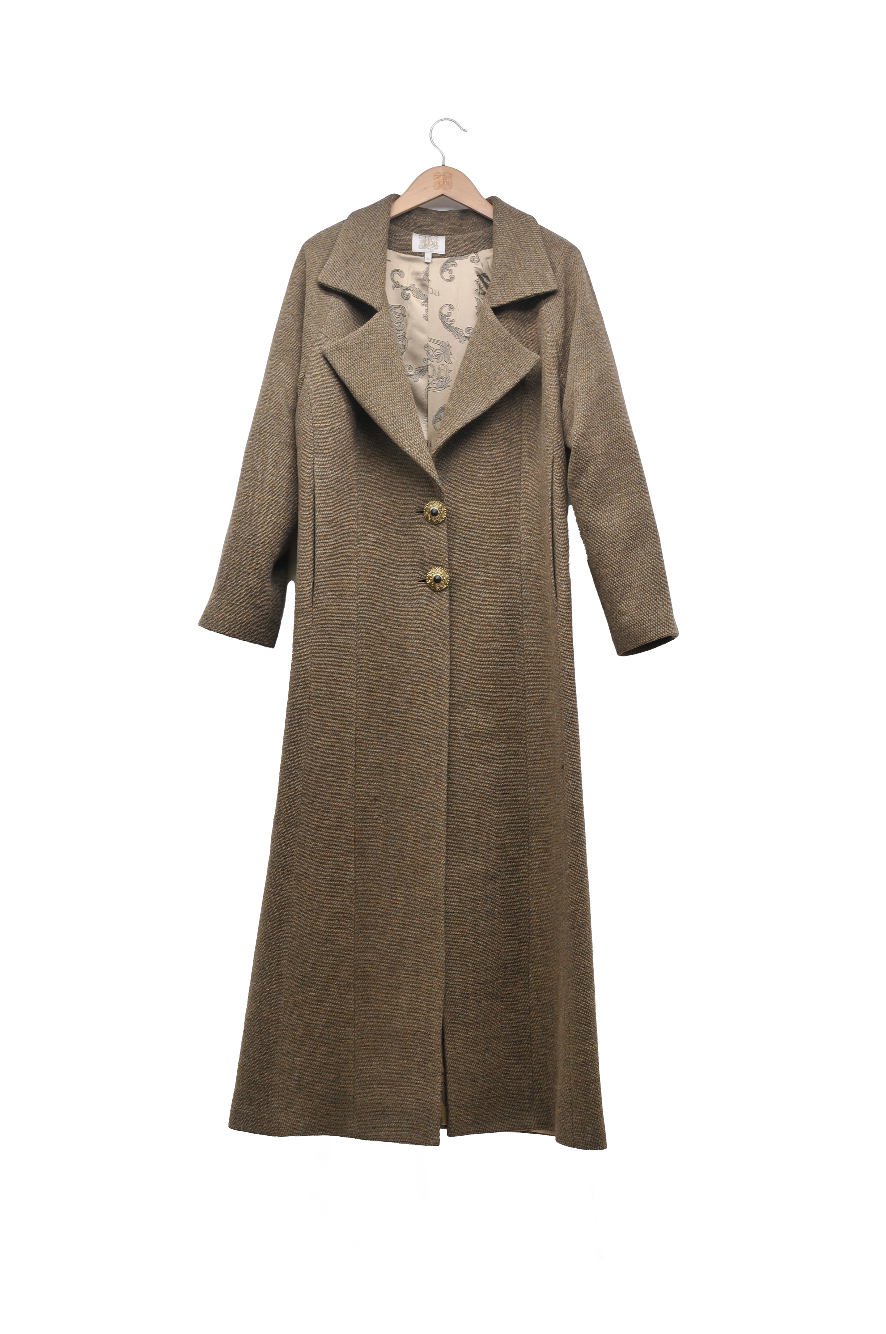 Biella Coat in "Jerez" Wool