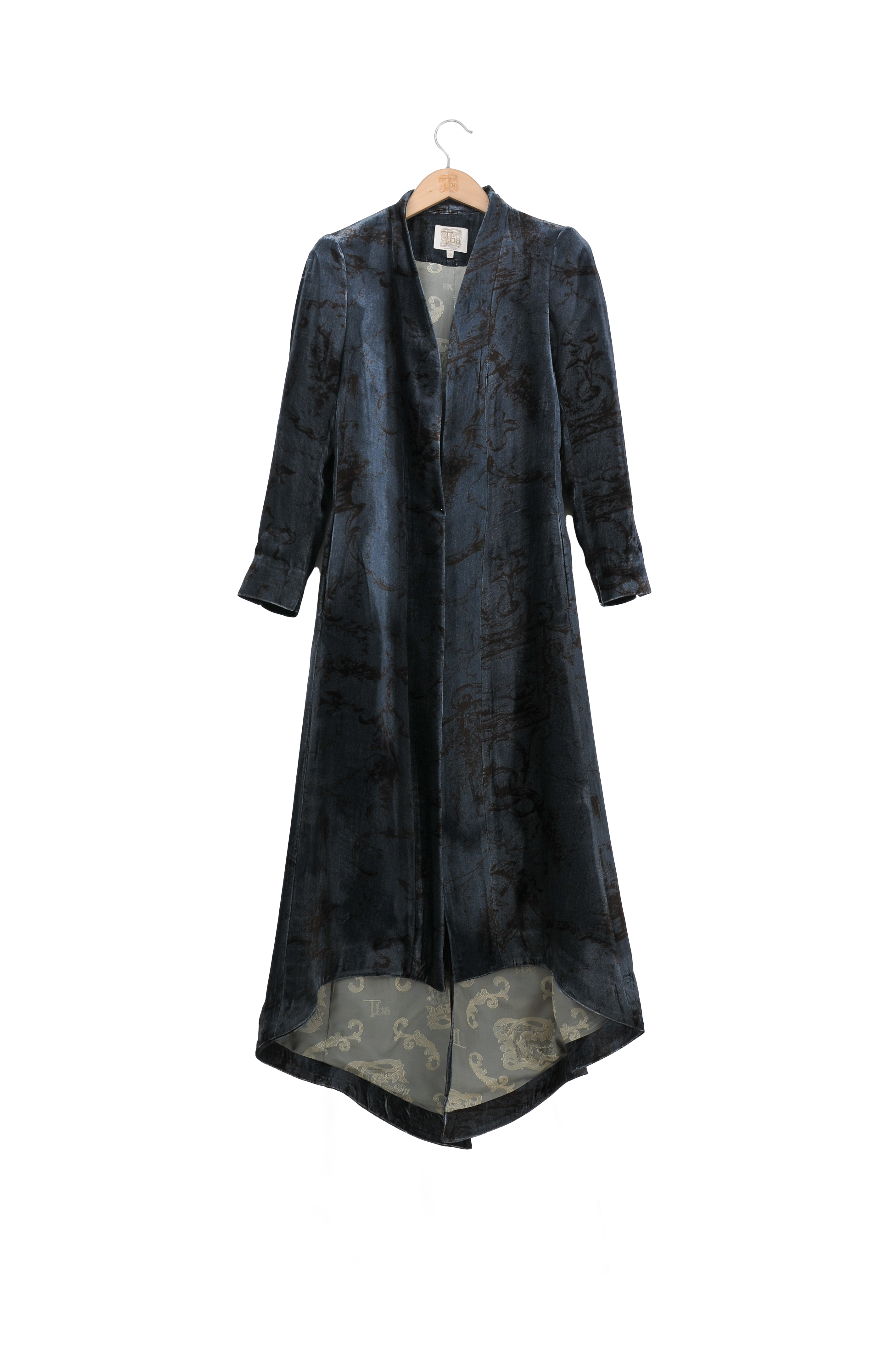 Silk Velvet Ginebra Coat
