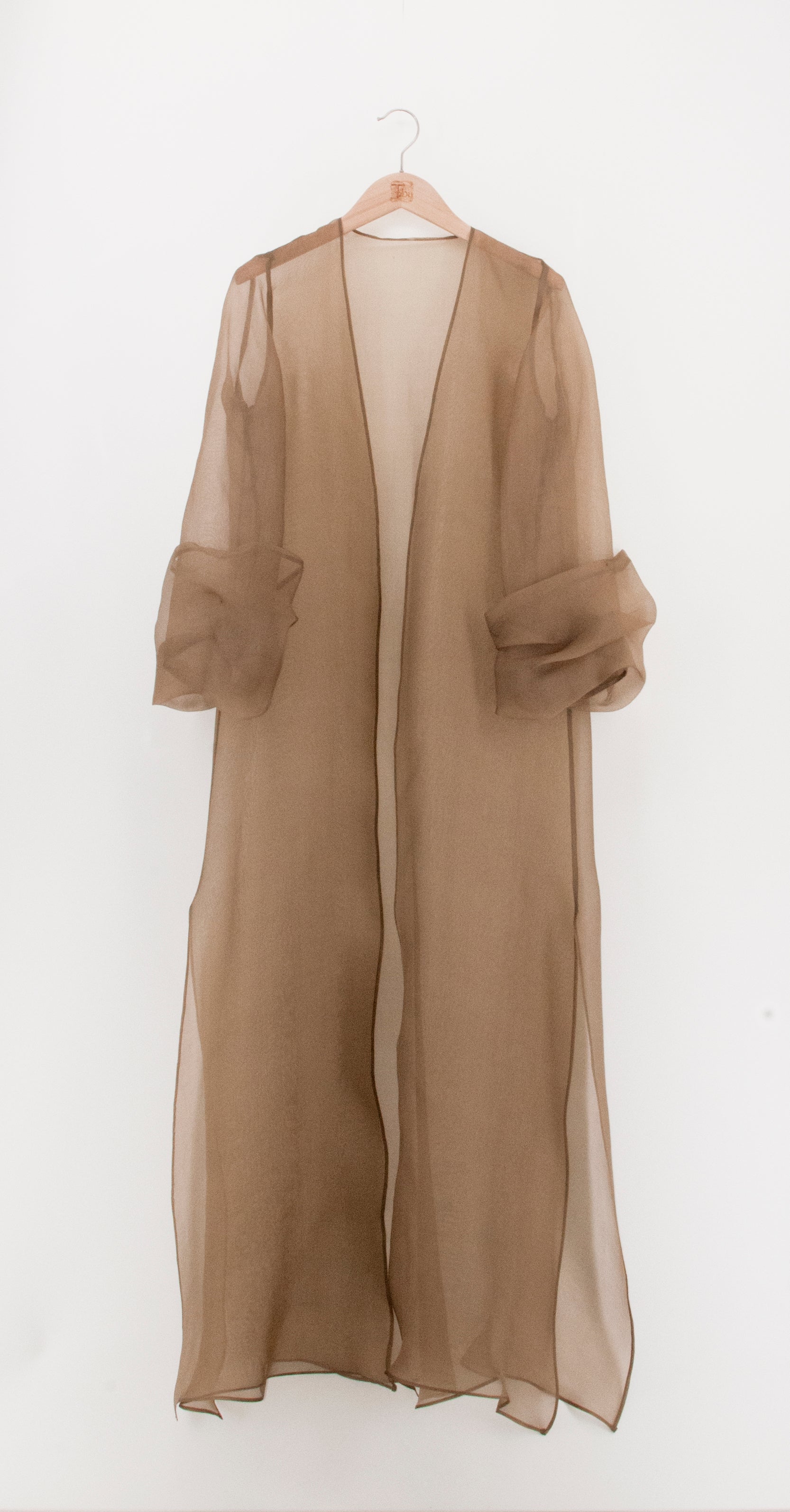 Abrigo de nube de organza - Sand