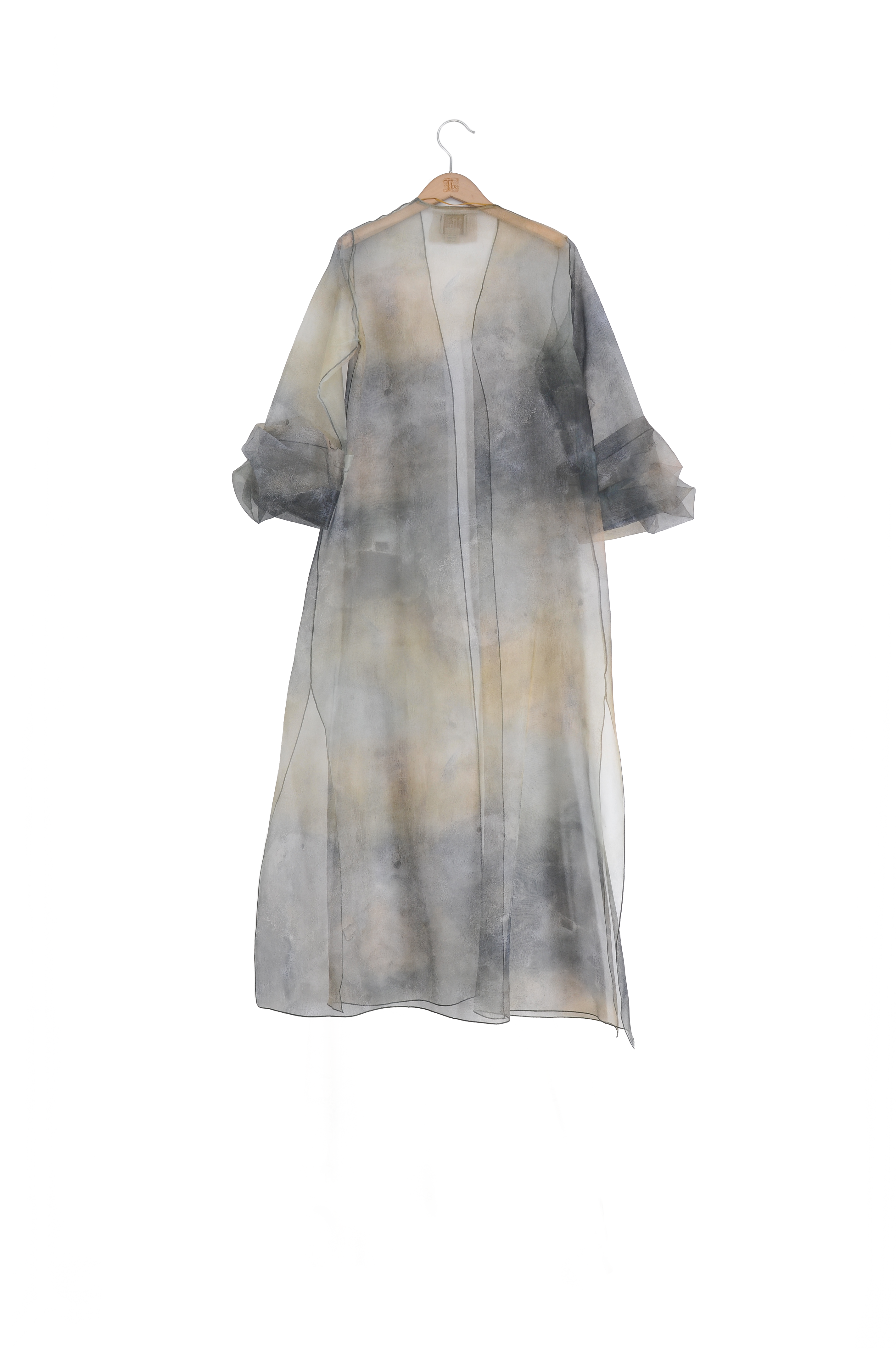 Organza Cloud Coat - Wild Sea