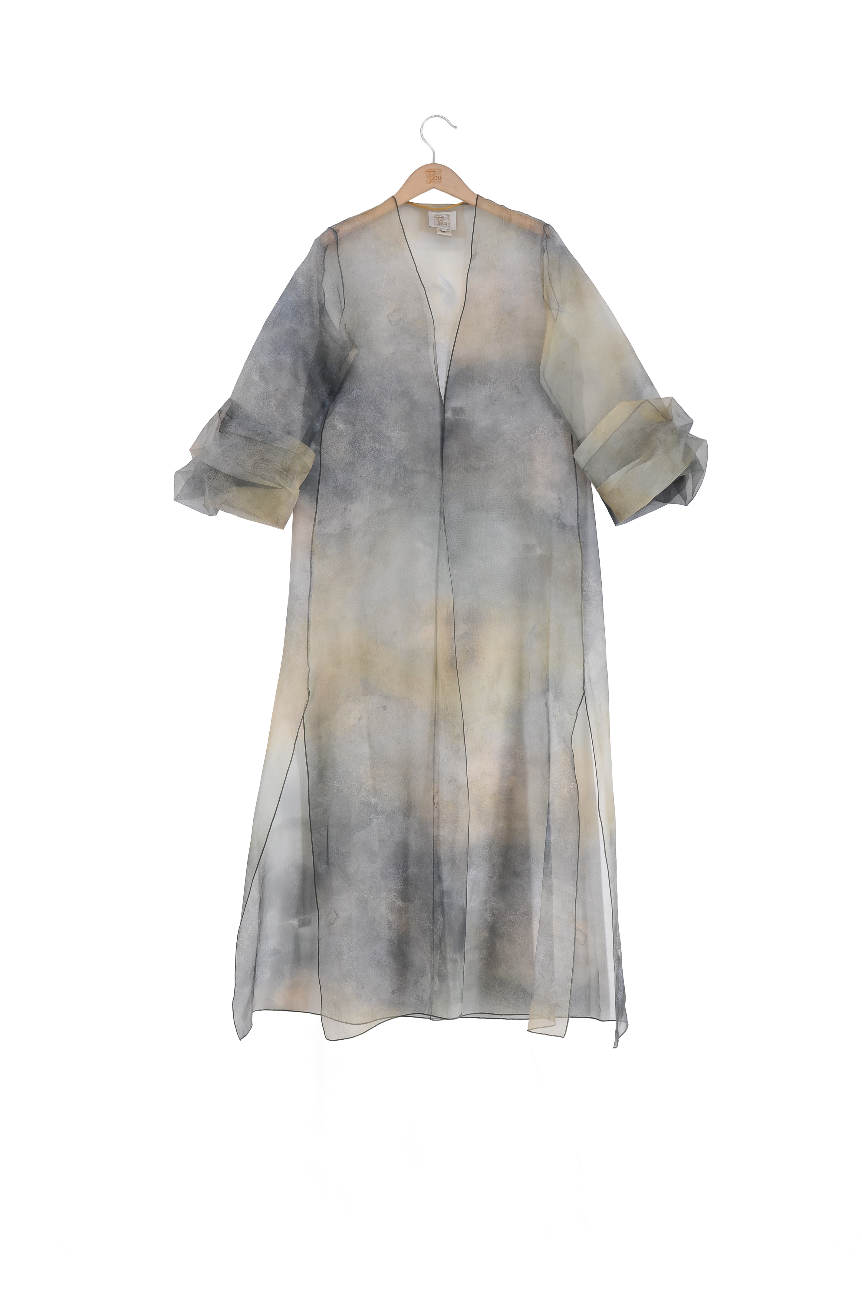 Organza Cloud Coat - Wild Sea