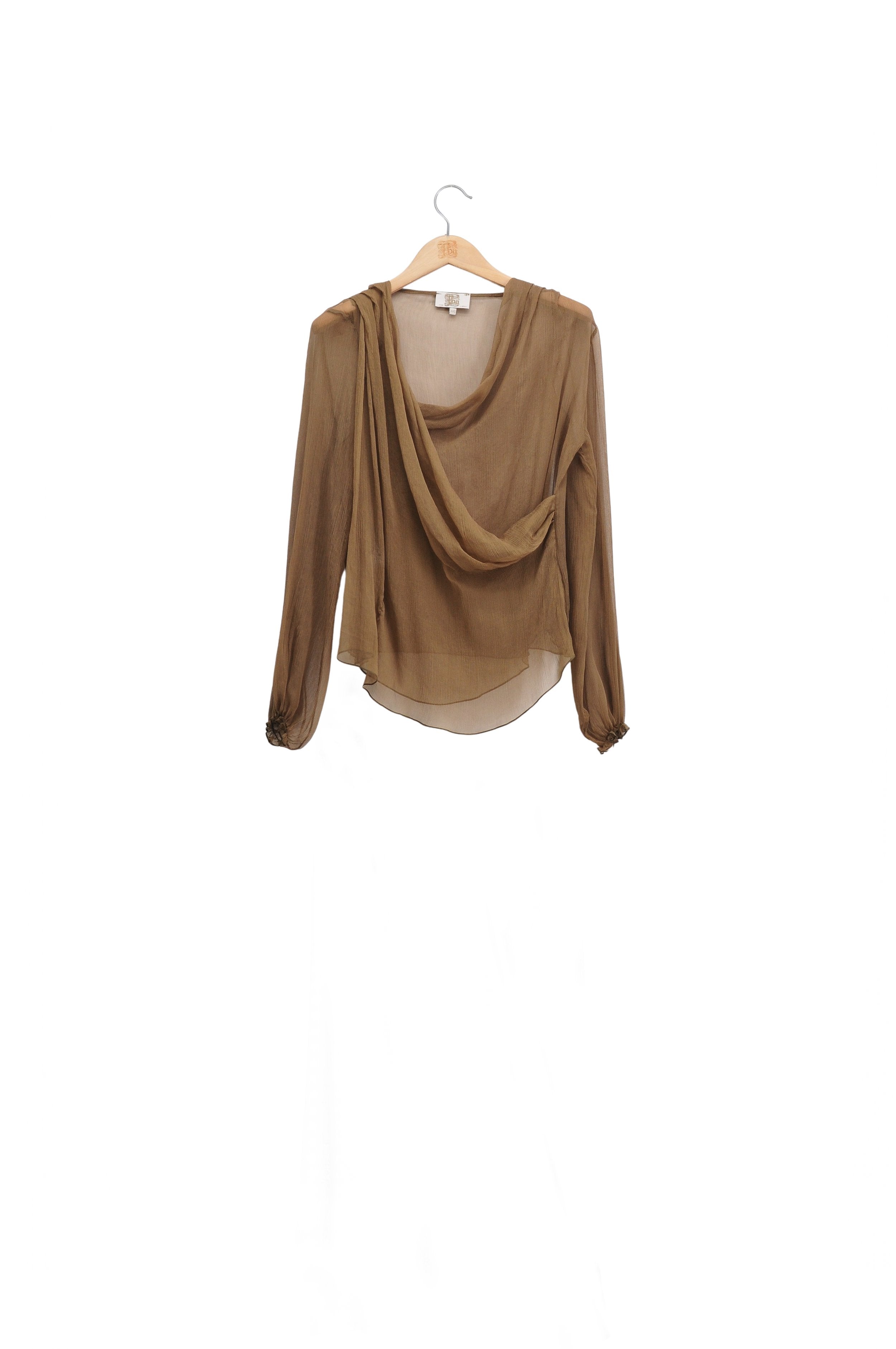 Camisa Toscana de gasa - Toffee