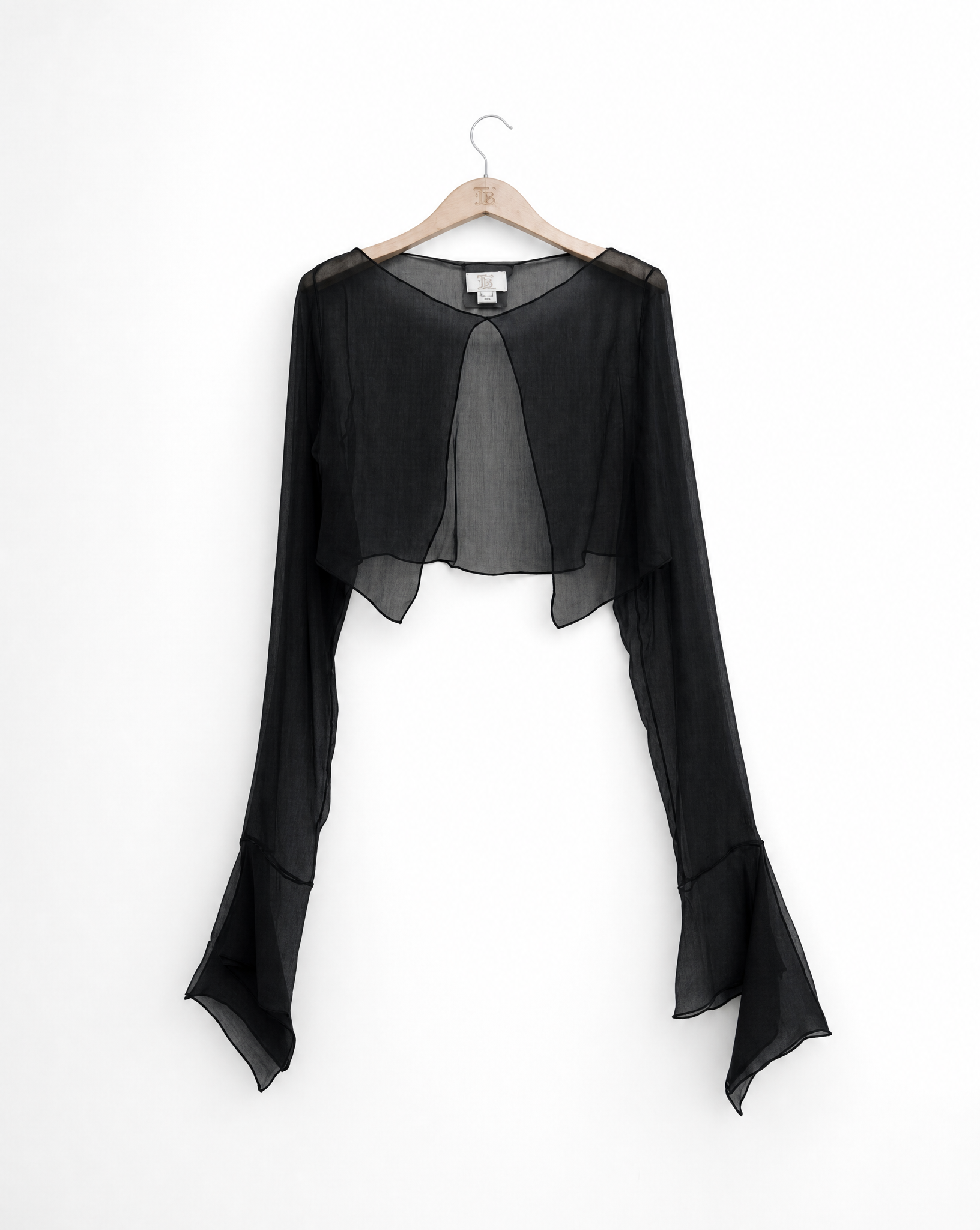 Blusa Gia en Gasa - Negro