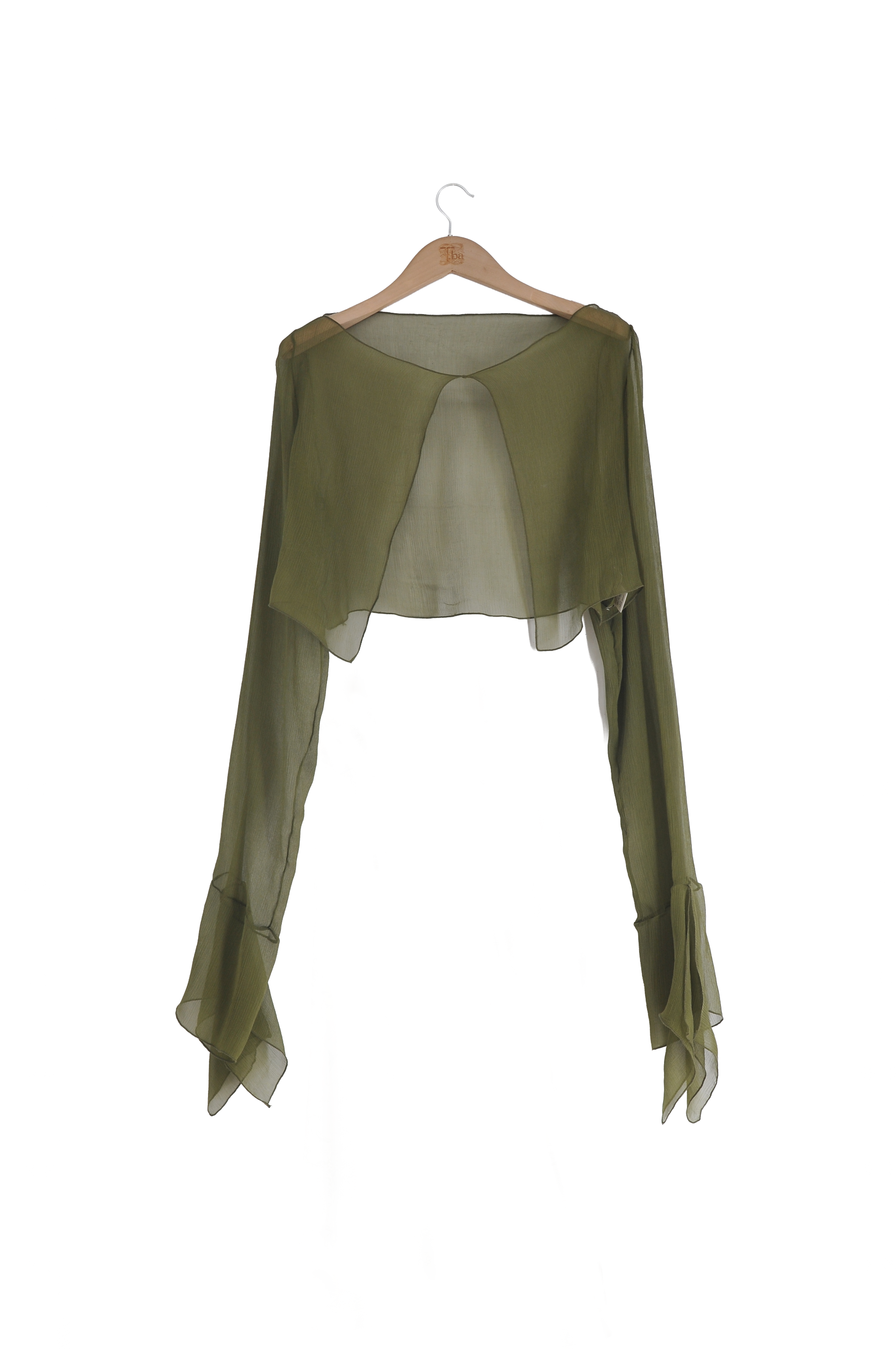 Blusa Gia en Gasa - Green Leaf