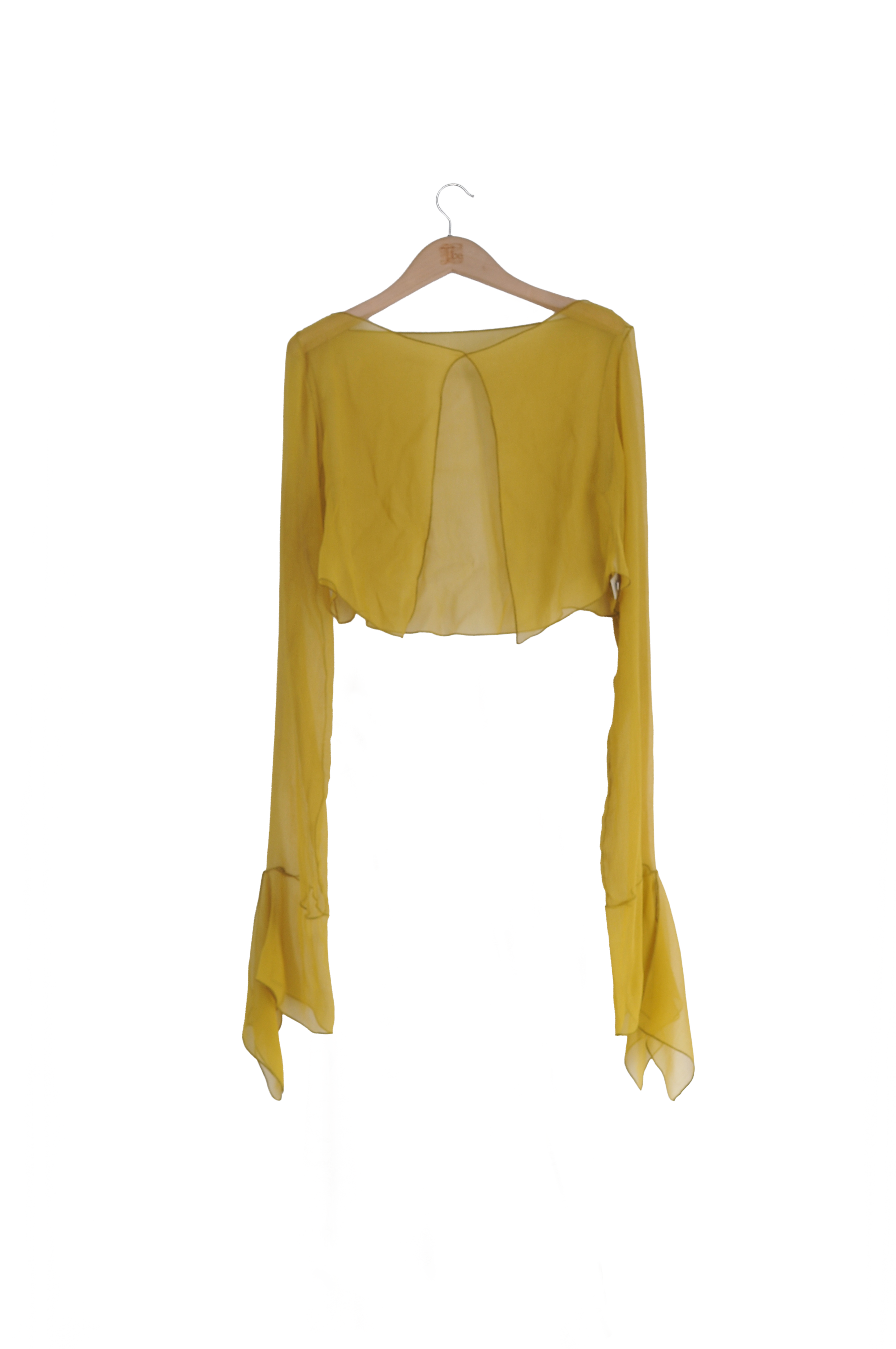 Blusa Gia en Gasa - Gold