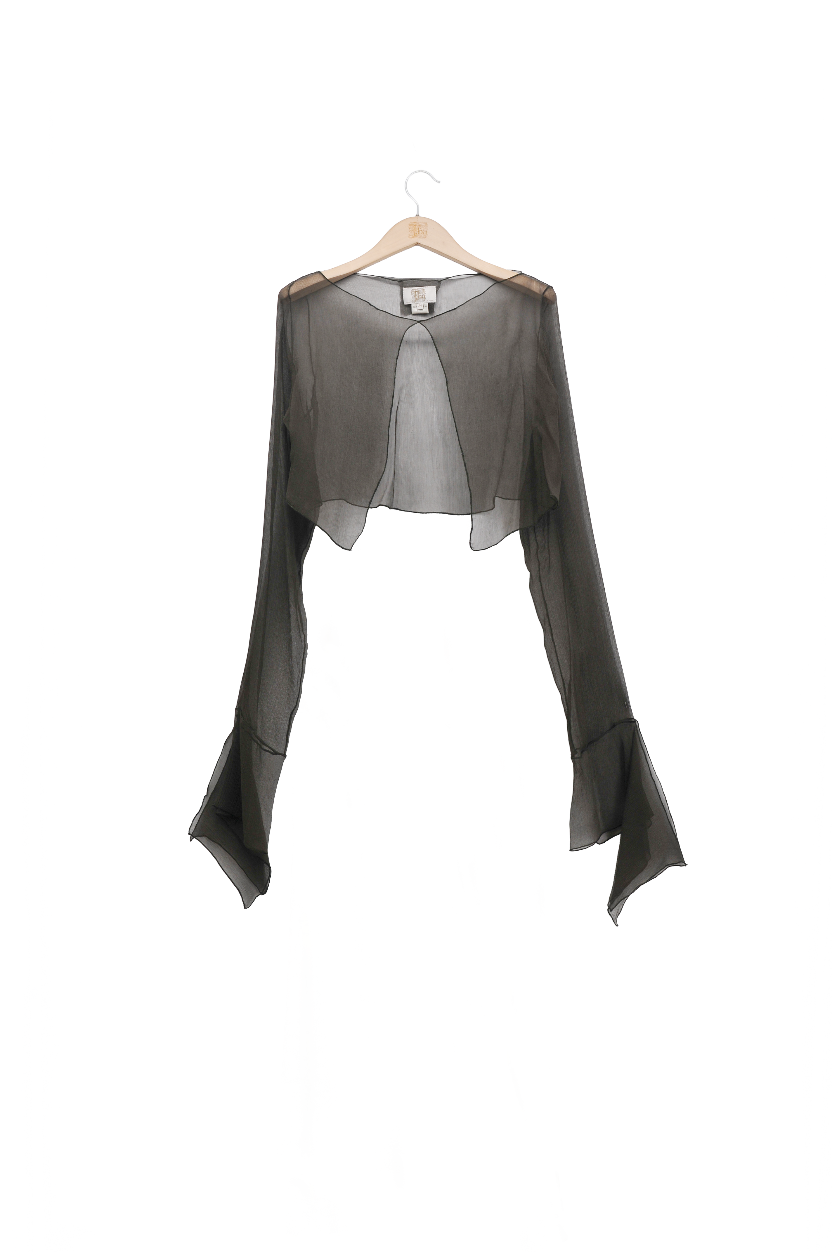 Blusa de Gasa Gia - Hunting Green