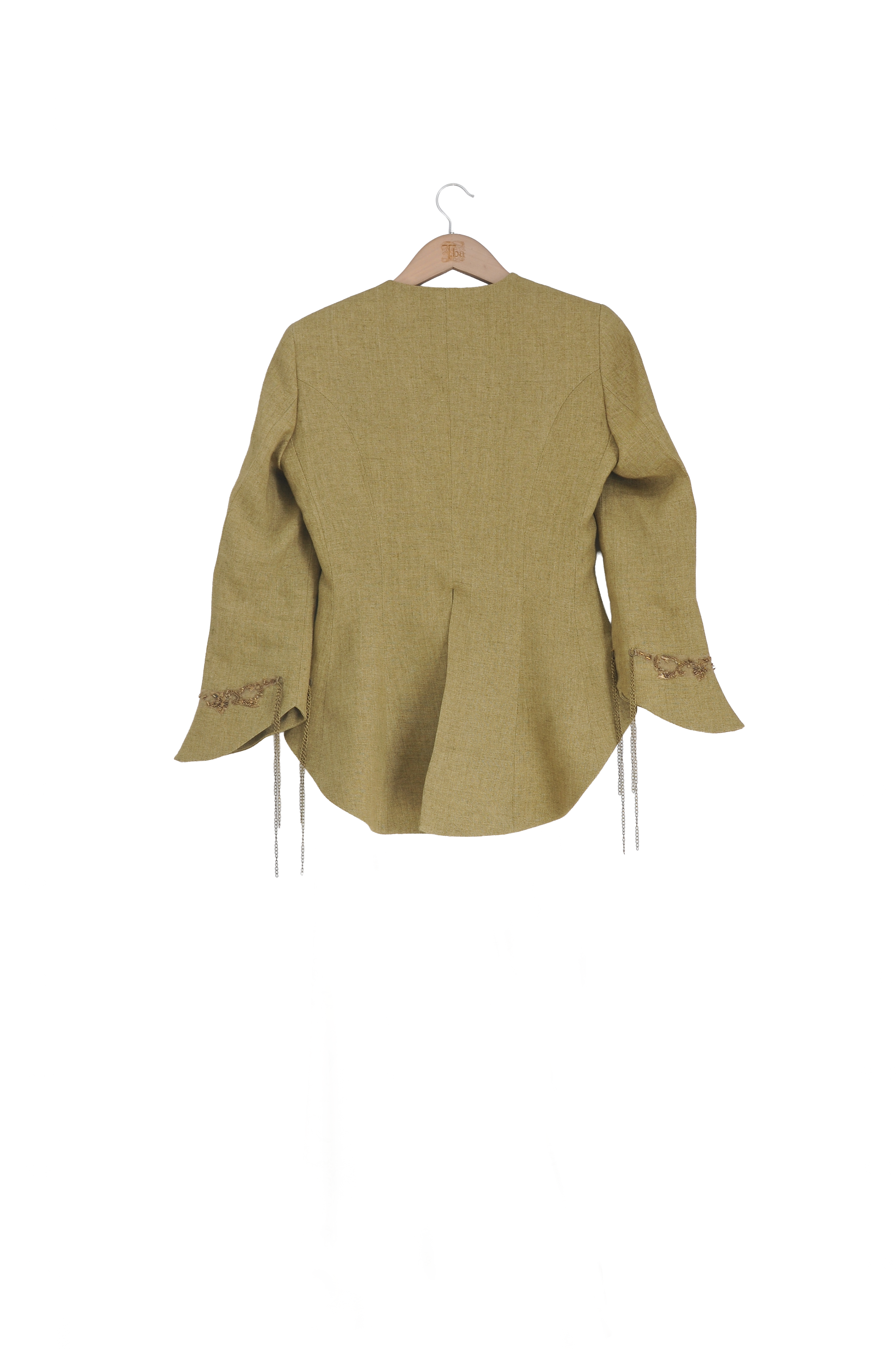 Chaqueta Birdie Daria de Lino - Arena