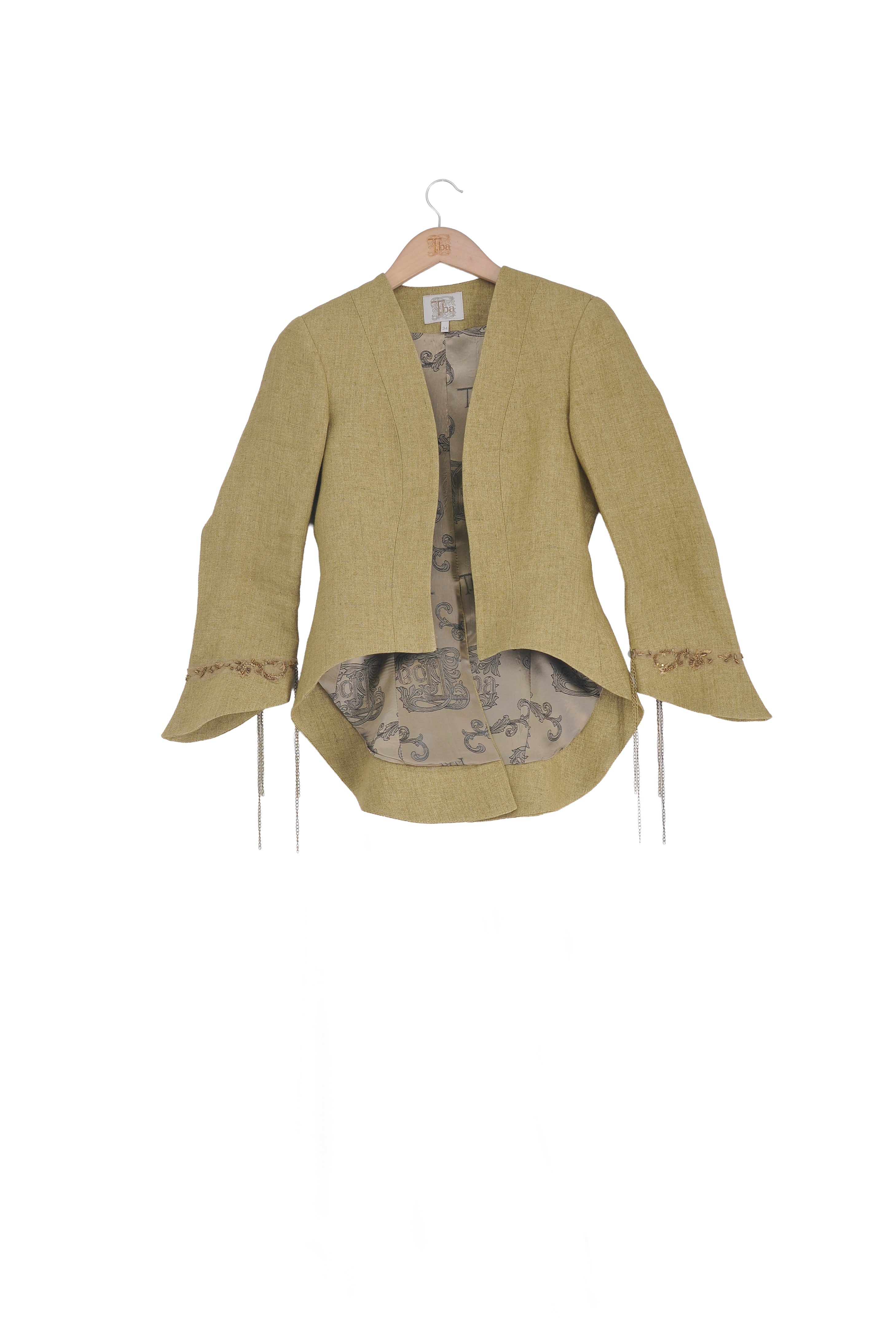 Chaqueta Birdie Daria de Lino - Arena