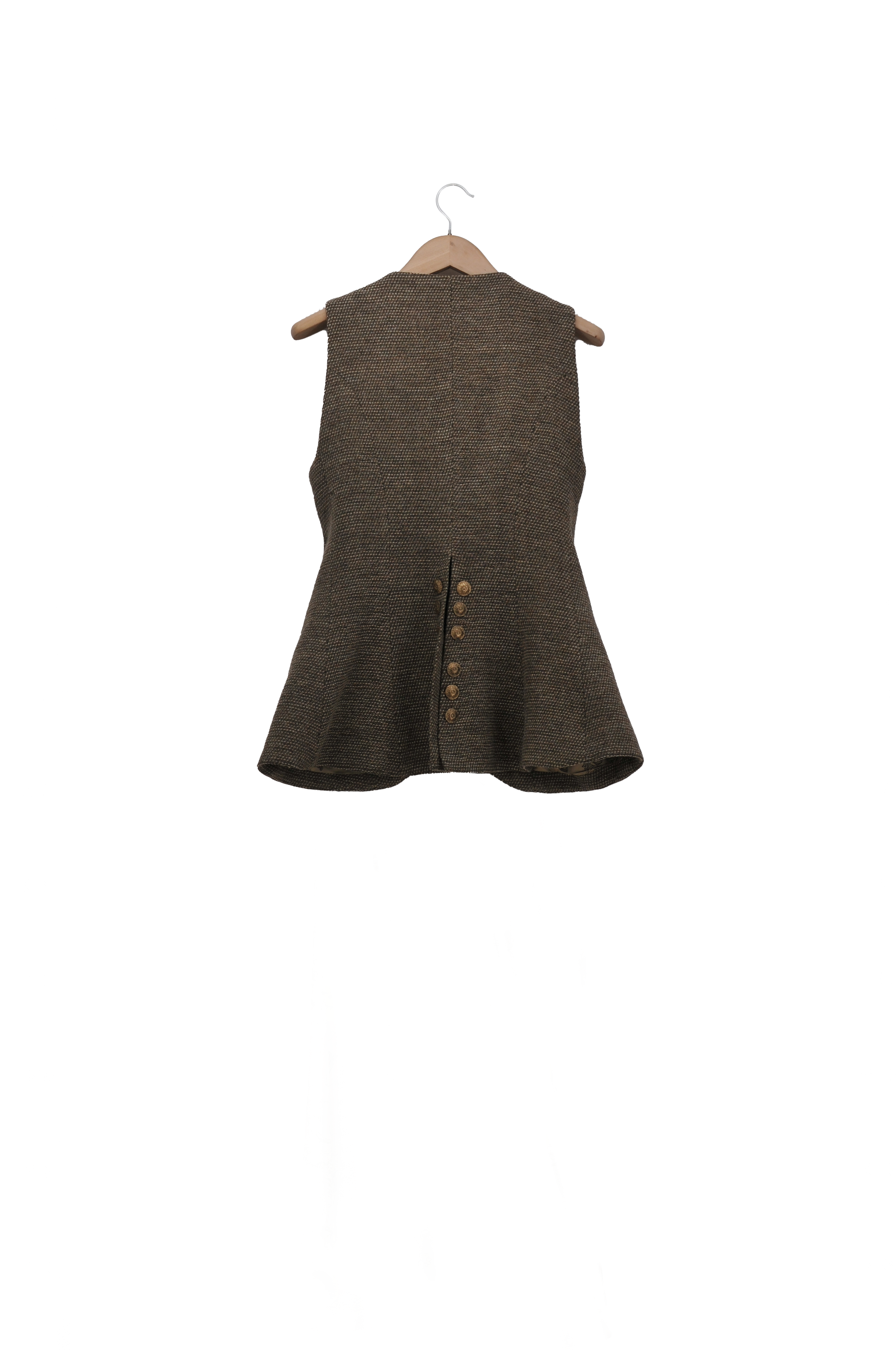 Tweed Knit Baltea Vest
