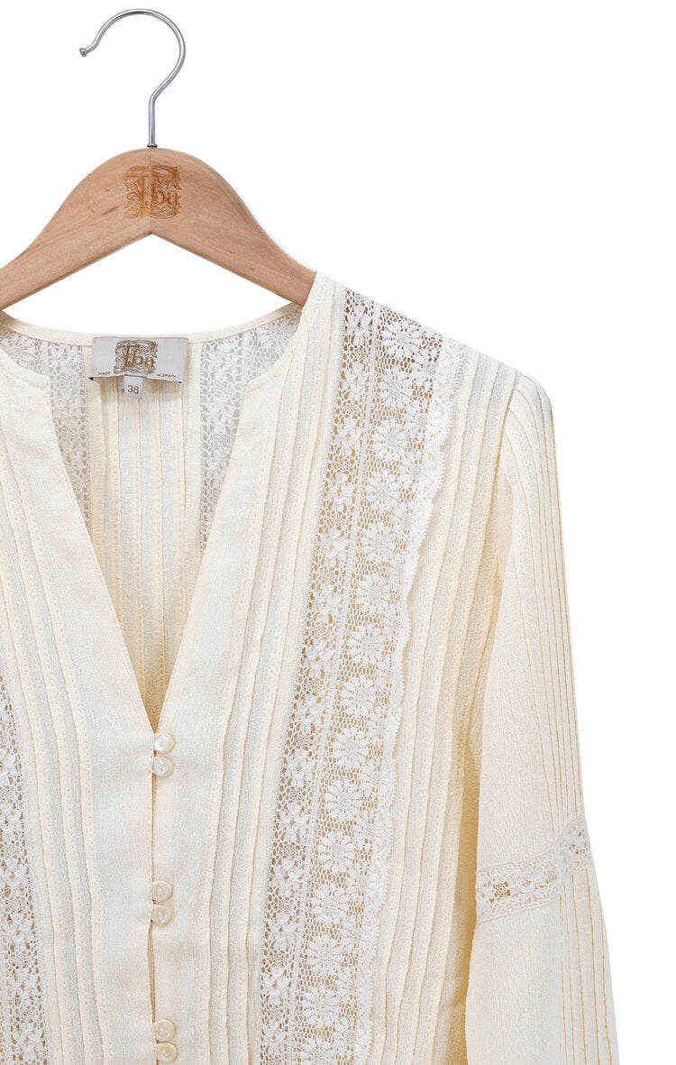 Lizzie Blouse - Natural