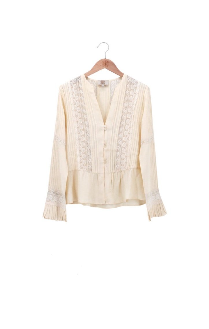 Lizzie Blouse - Natural