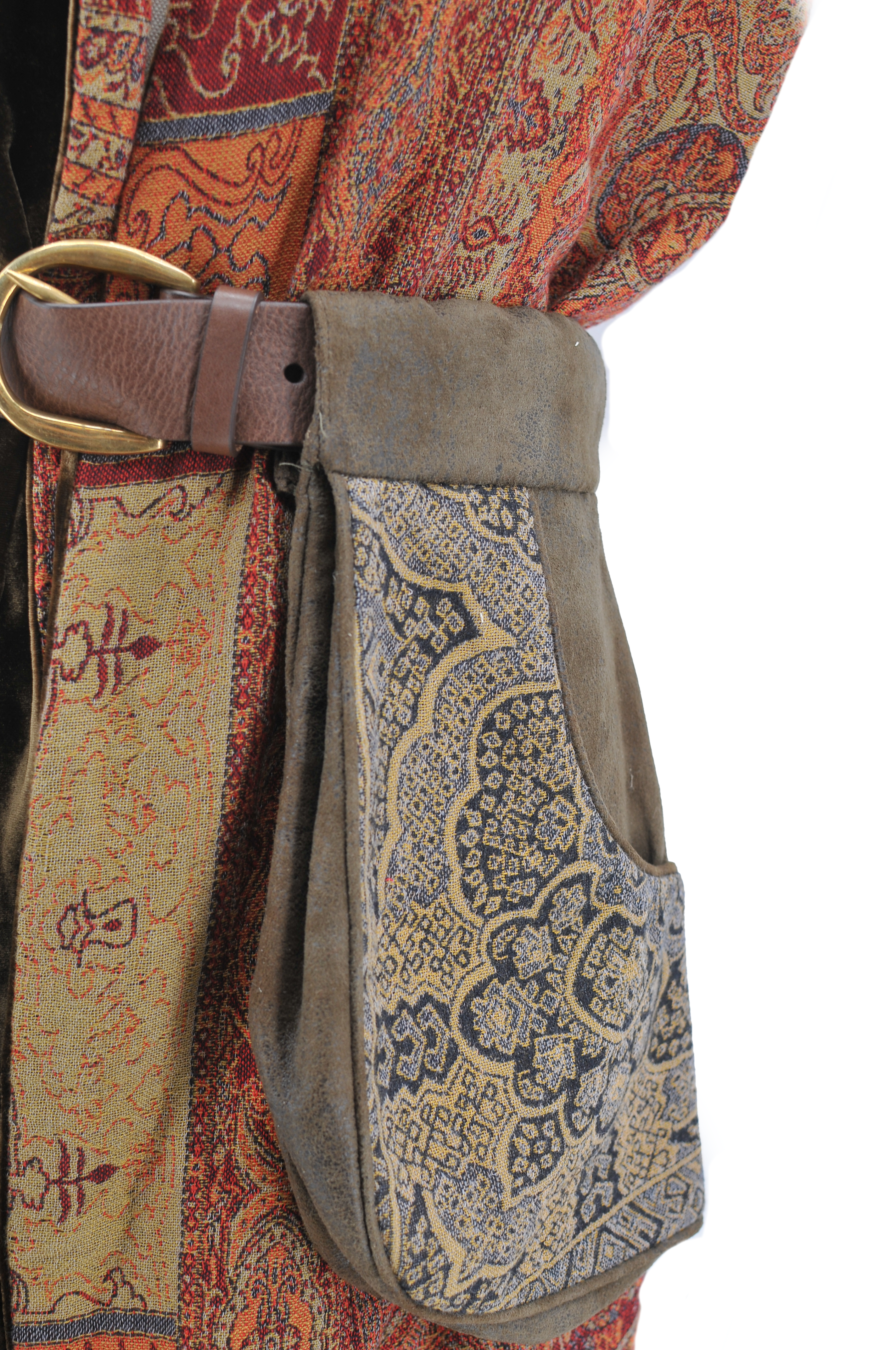 Gnu Jacquard Pouch - Khaki