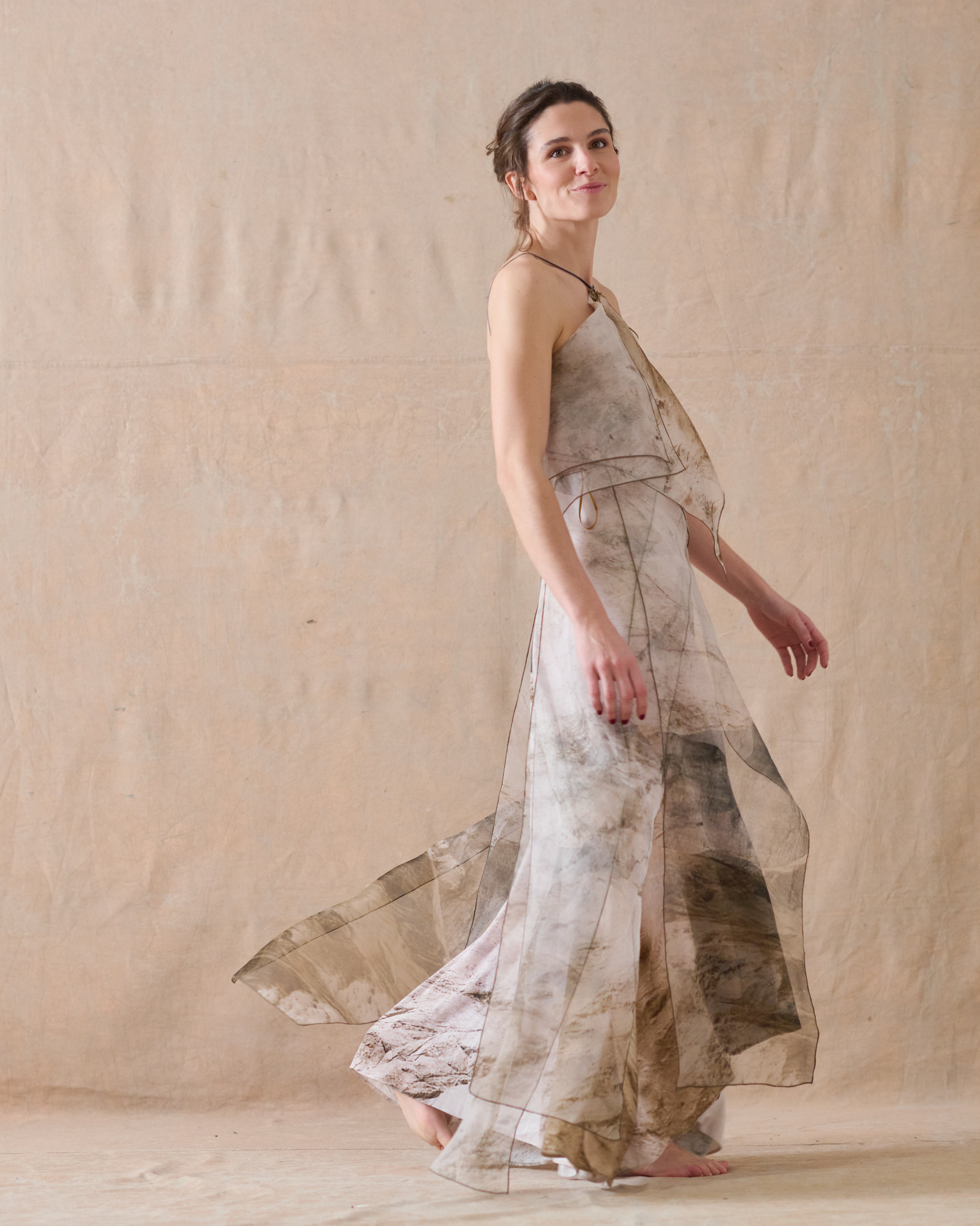 Organza Bolero Skirt - Moonmist