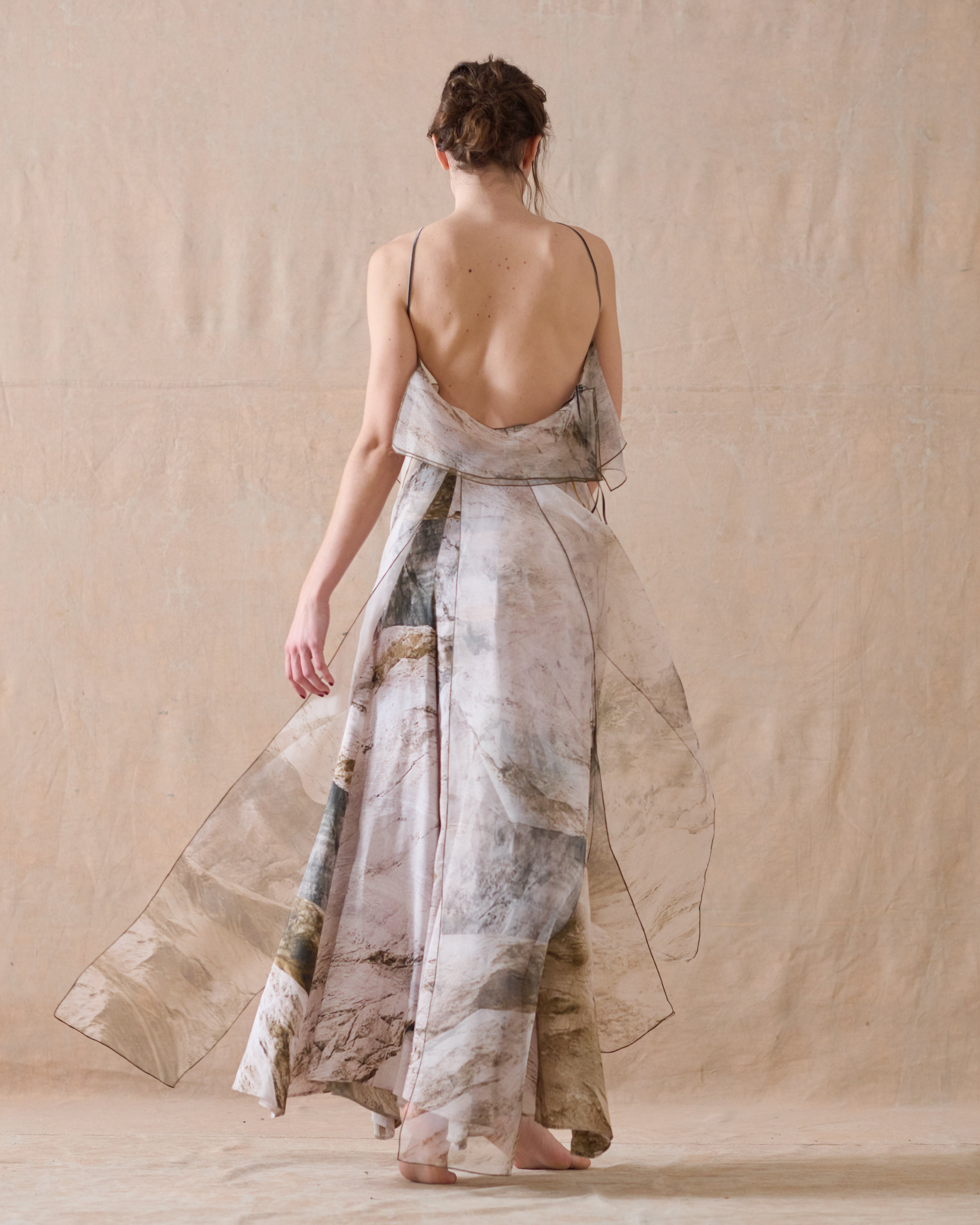 Organza Bolero Skirt - Moonmist